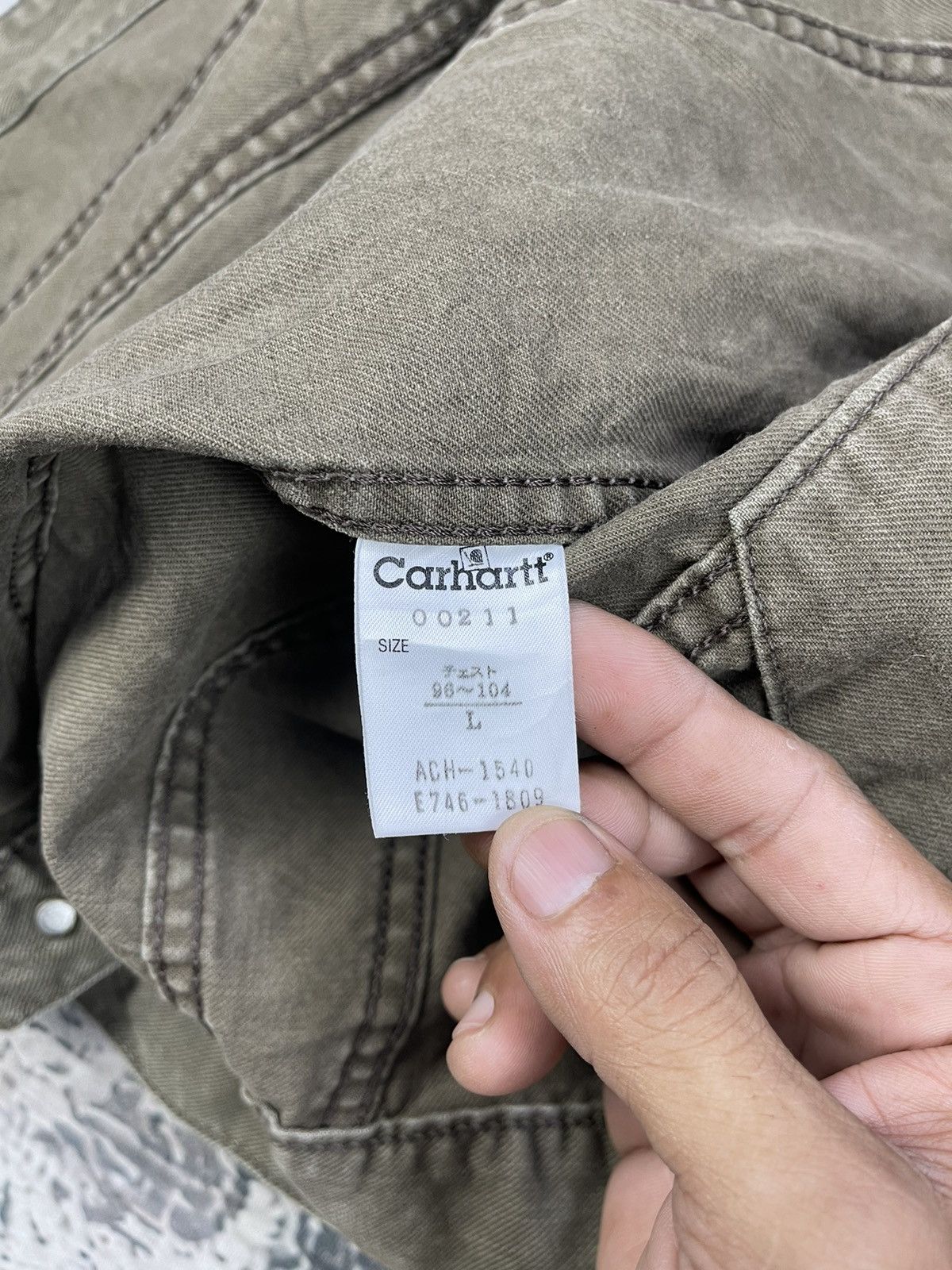 Carhartt Carhartt Denim Jackets In Brown Size US M / EU 48-50 / 2 - 13 Thumbnail