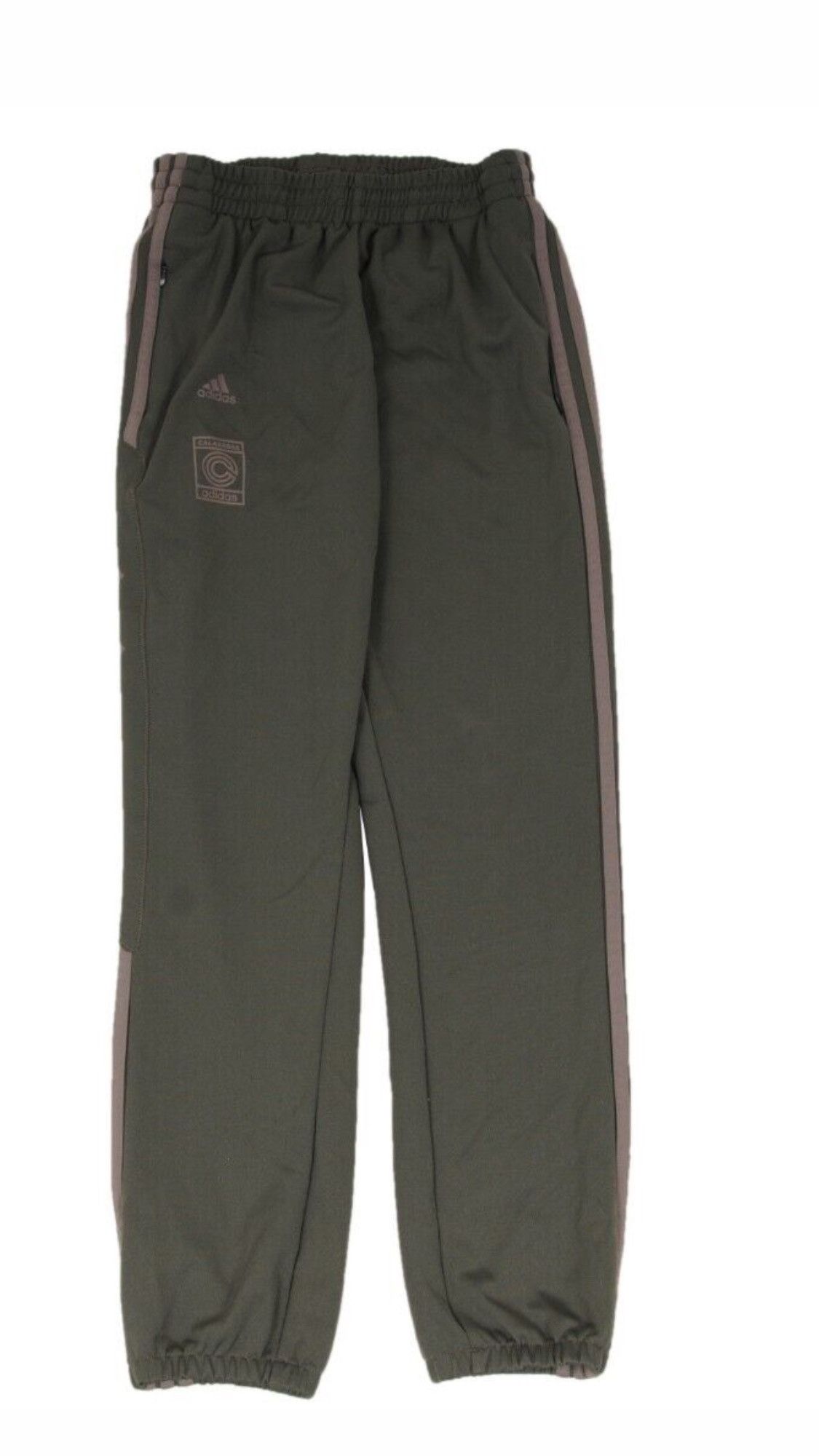 image of Adidas x Yeezy Season Calabasas Track Pants Small Green Purple Nylon, Men's (Size 30)