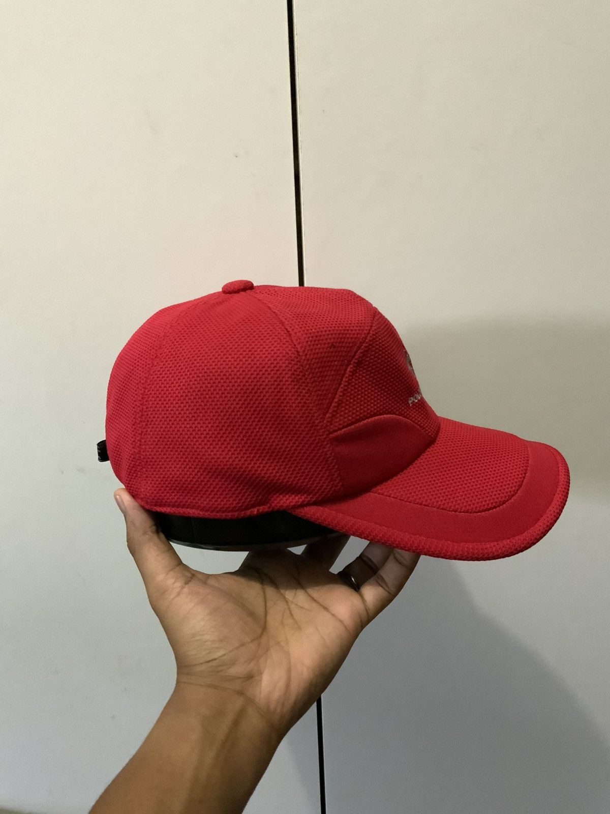 Hat Club Polo Neck Sport Red Logo Hat Size ONE SIZE - 4 Thumbnail