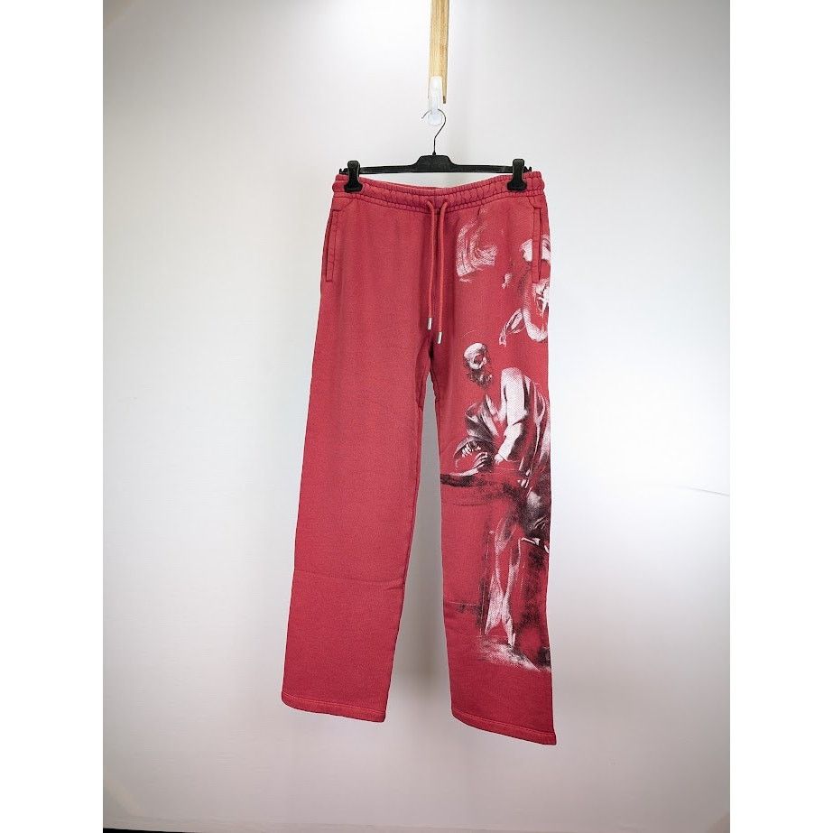 o1rshd1 BW S. Matthew Sweatpants & Joggers in Rio Red Grey
