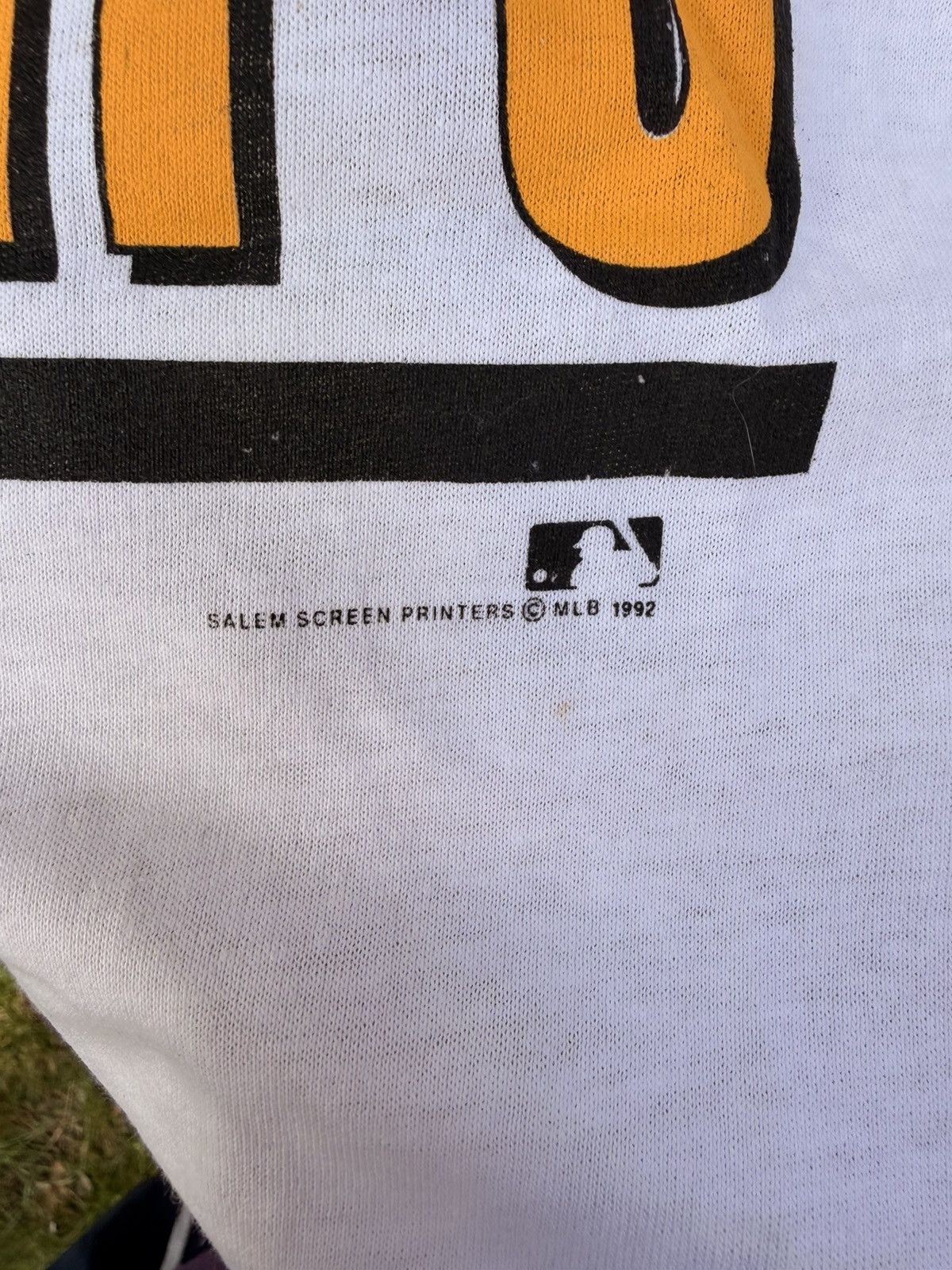 Rap Tees VTG Pittsburgh Pirates Salem Size XL 1992 Division Champs Size US L / EU 52-54 / 3 - 4 Thumbnail