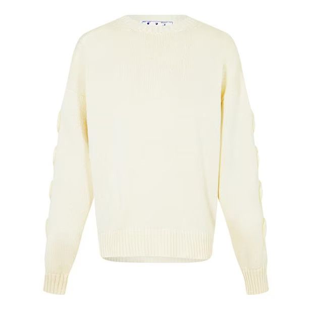 image of Off White O1G2R1Mq0424 Sweaters In Beige, Men's (Size Medium)