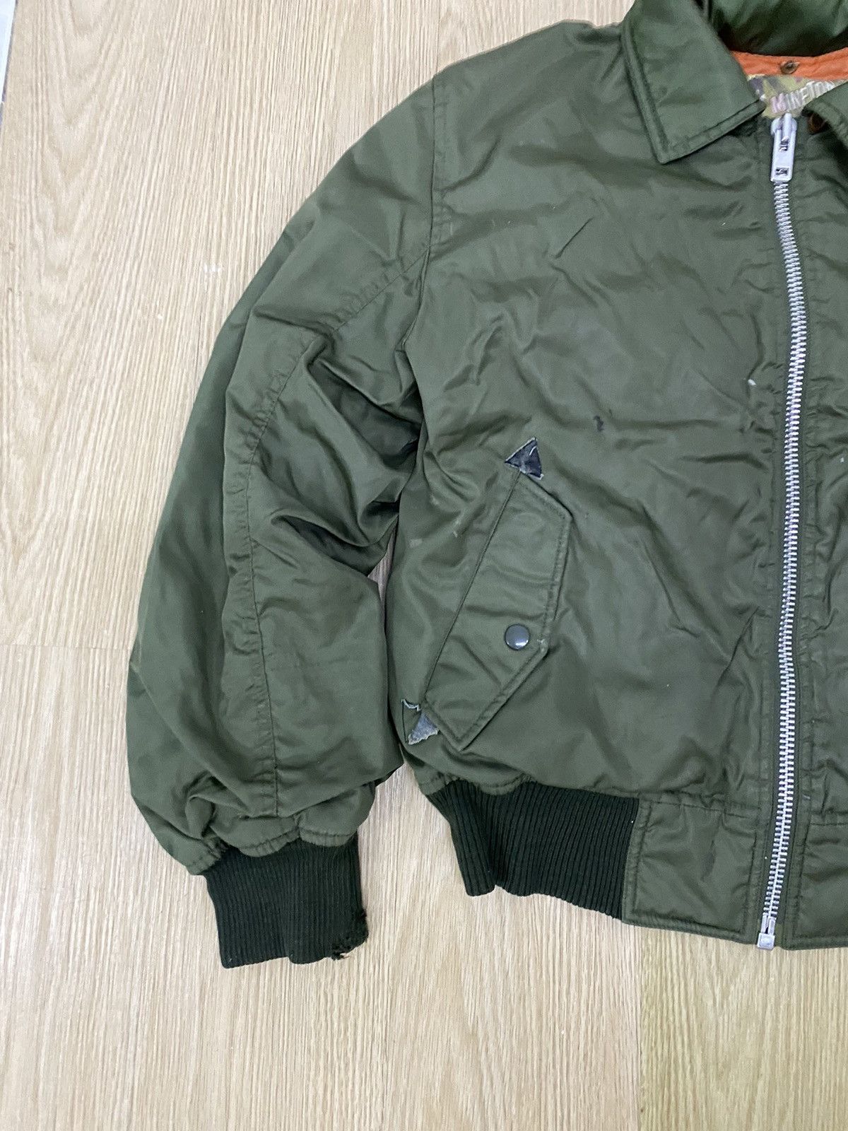 Japanese Brand × Vintage Vintage Minpton supreme dept bomber jacket Size US L / EU 52-54 / 3 - 3 Thumbnail