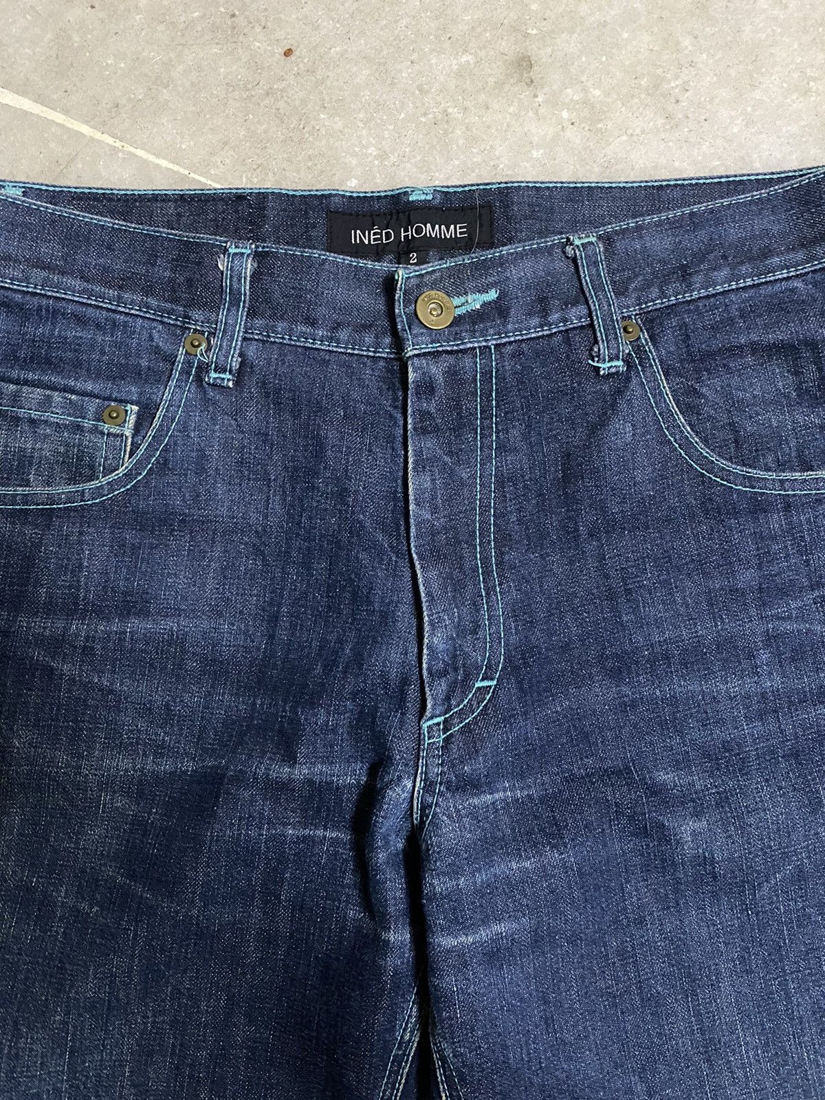 Designer × Japanese Brand × Yohji Yamamoto 💢INED DENIM BY YOHJI YAMAMATO💢 Size US 32 / EU 48 - 3 Thumbnail