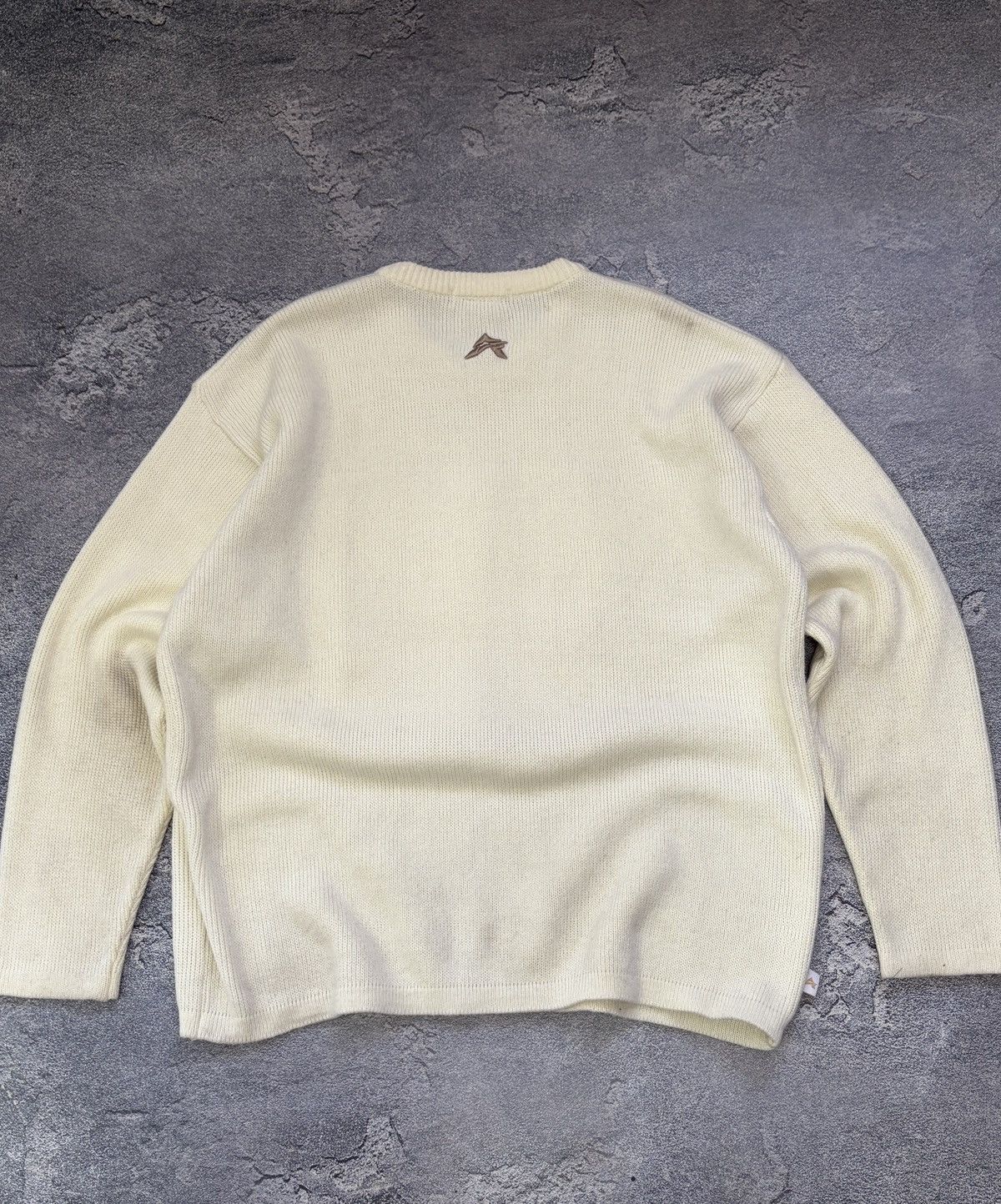 Avirex Vintage Avirex Tuskegee Airmen Leather Patch Sweater XL Size US XL / EU 56 / 4 - 3 Thumbnail