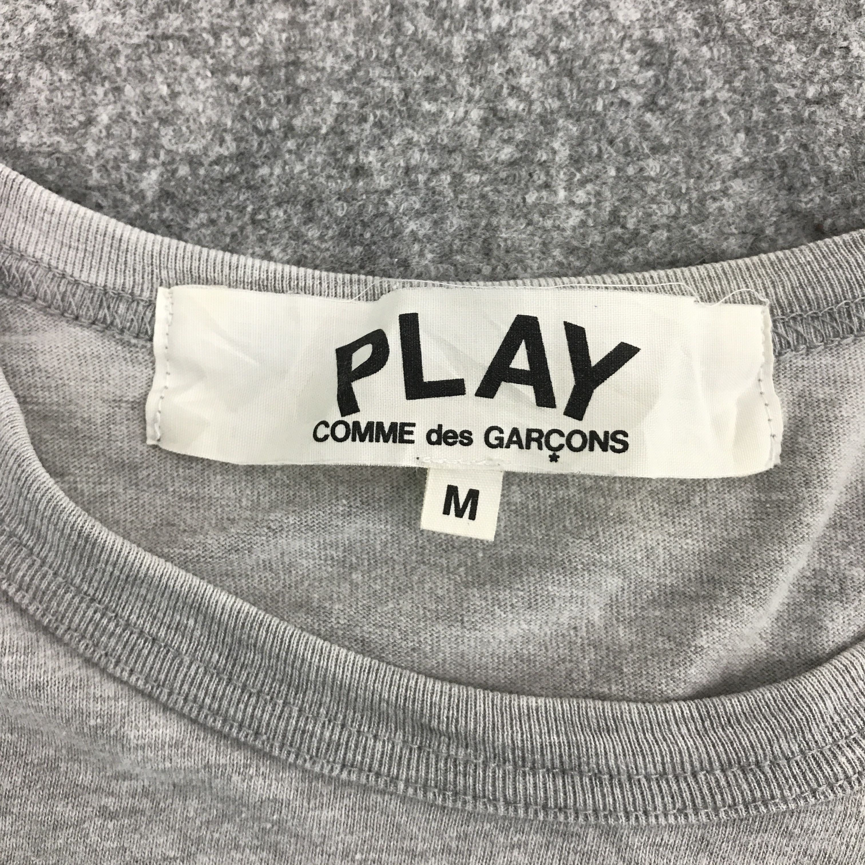 Comme des Garcons Homme Plus × Comme des Garcons PLAY PLAY COMME DES GARCONS MINI GOLD LOVE DESIGN TSHIRTS Size US M / EU 48-50 / 2 - 11 Thumbnail