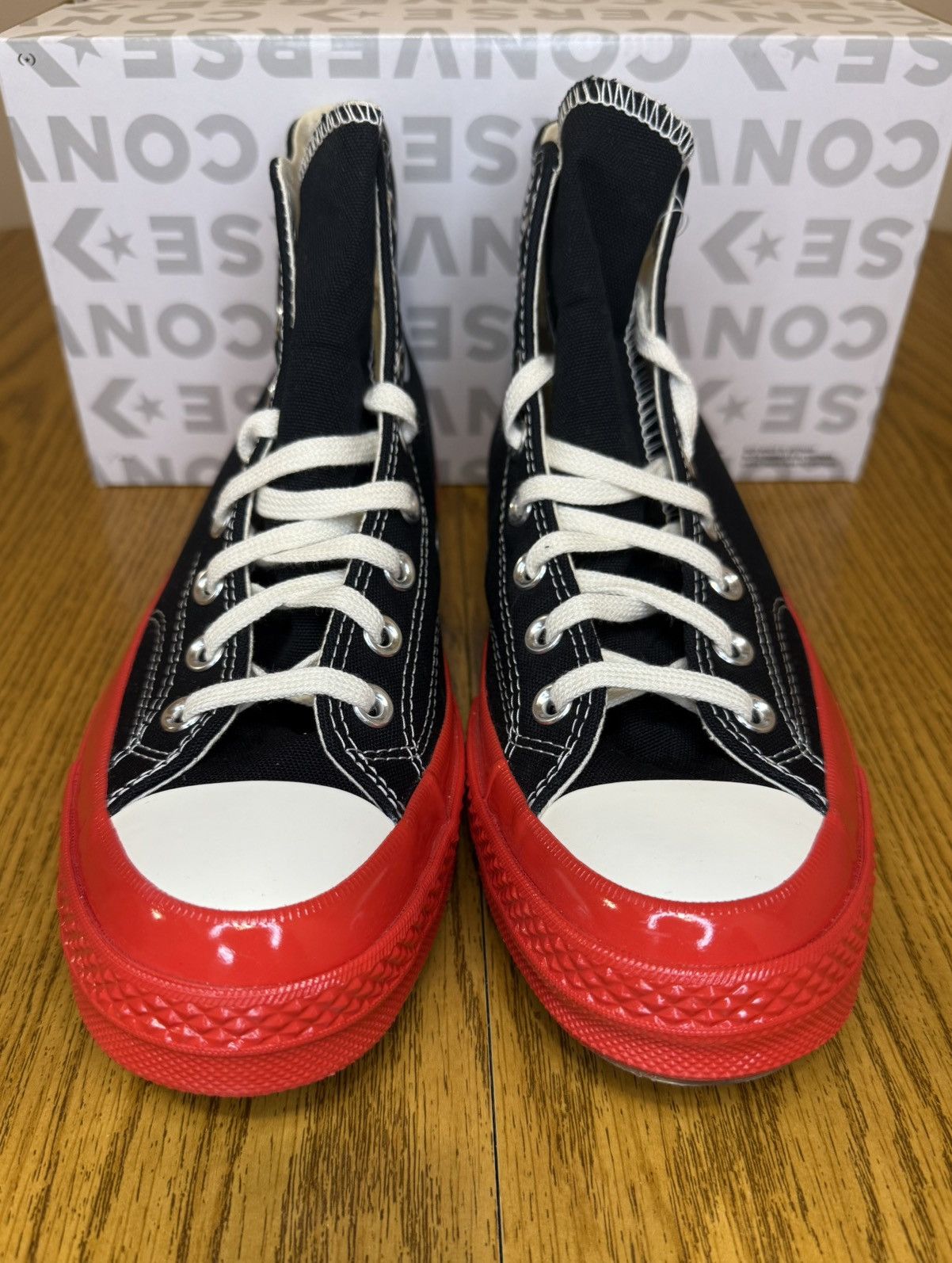 Comme des Garcons Comme Des Garçons Converse Low-Top Sneaker Size US 8 / EU 41 - 2 Thumbnail