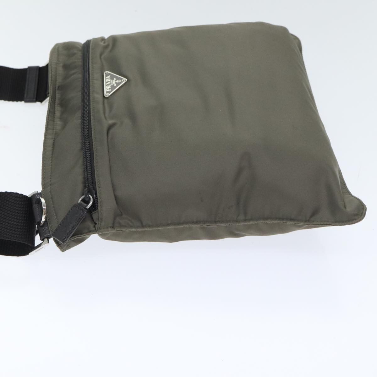 Prada PRADA Shoulder Bag Nylon Gray Silver Size ONE SIZE - 4 Thumbnail