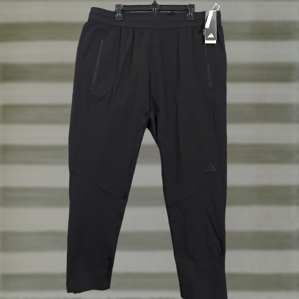 Adidas D4T Cordura Workout Pants Mens 2XL Black AEROREADY Training Athletic