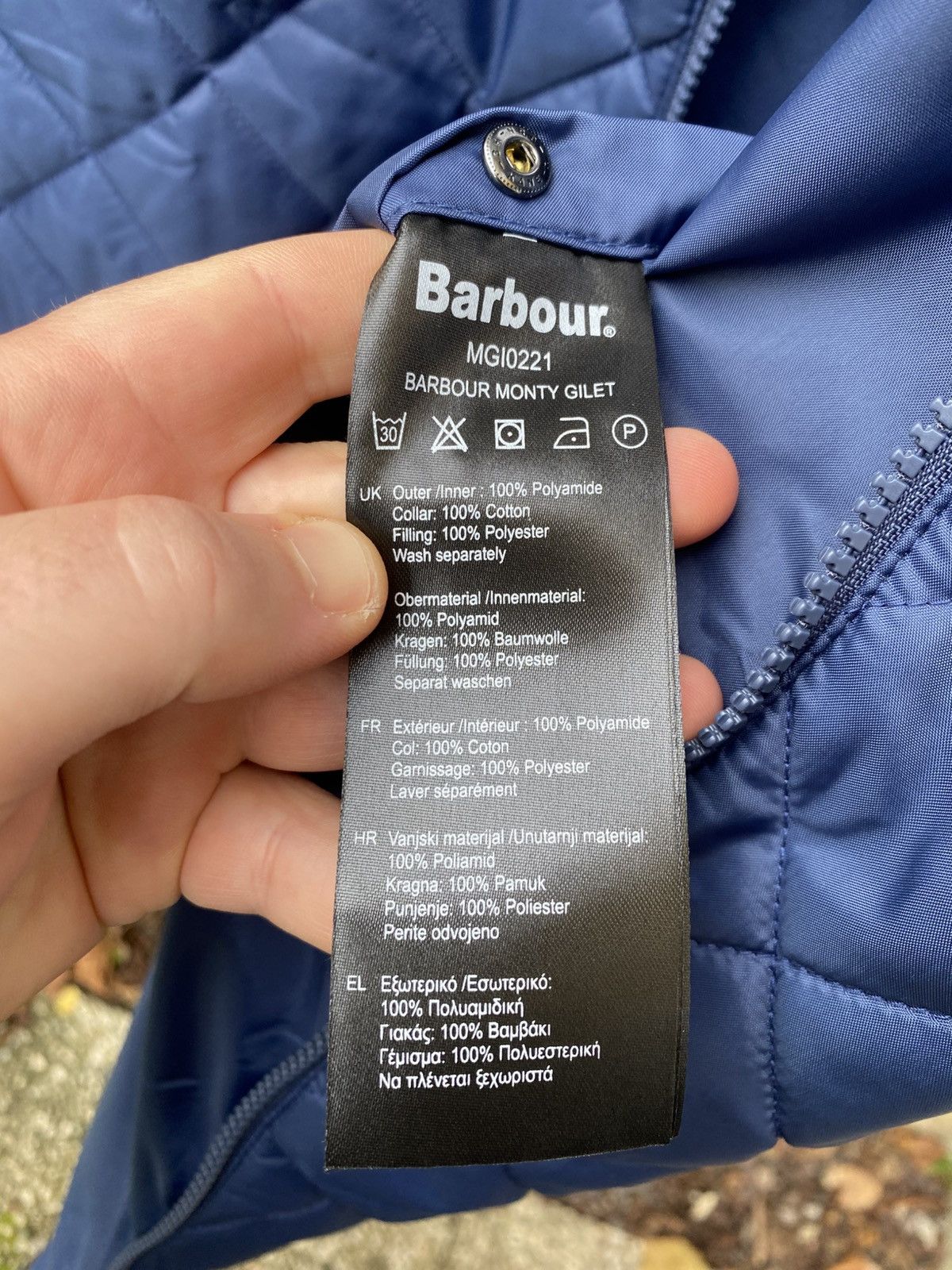 Barbour Barbour Monty Gilet Vest Quilted Jacket Size XXL Blue NEW! Size US XXL / EU 58 / 5 - 10 Thumbnail