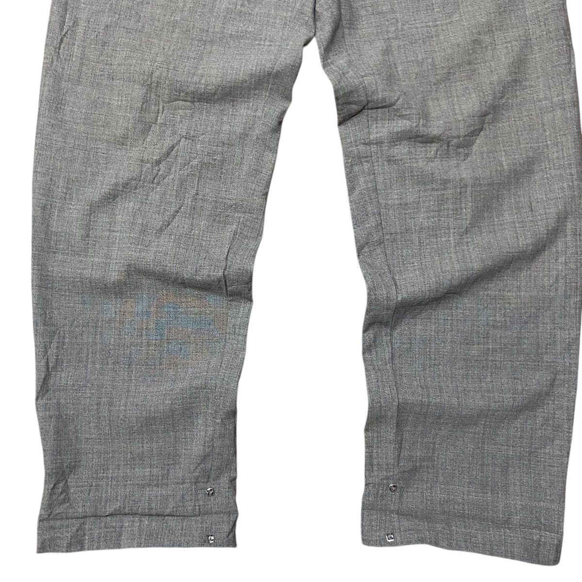 Yohji Yamamoto A.A.R Yohji Yamamoto D’Urban Pants Grey Size US 27 - 3 Thumbnail