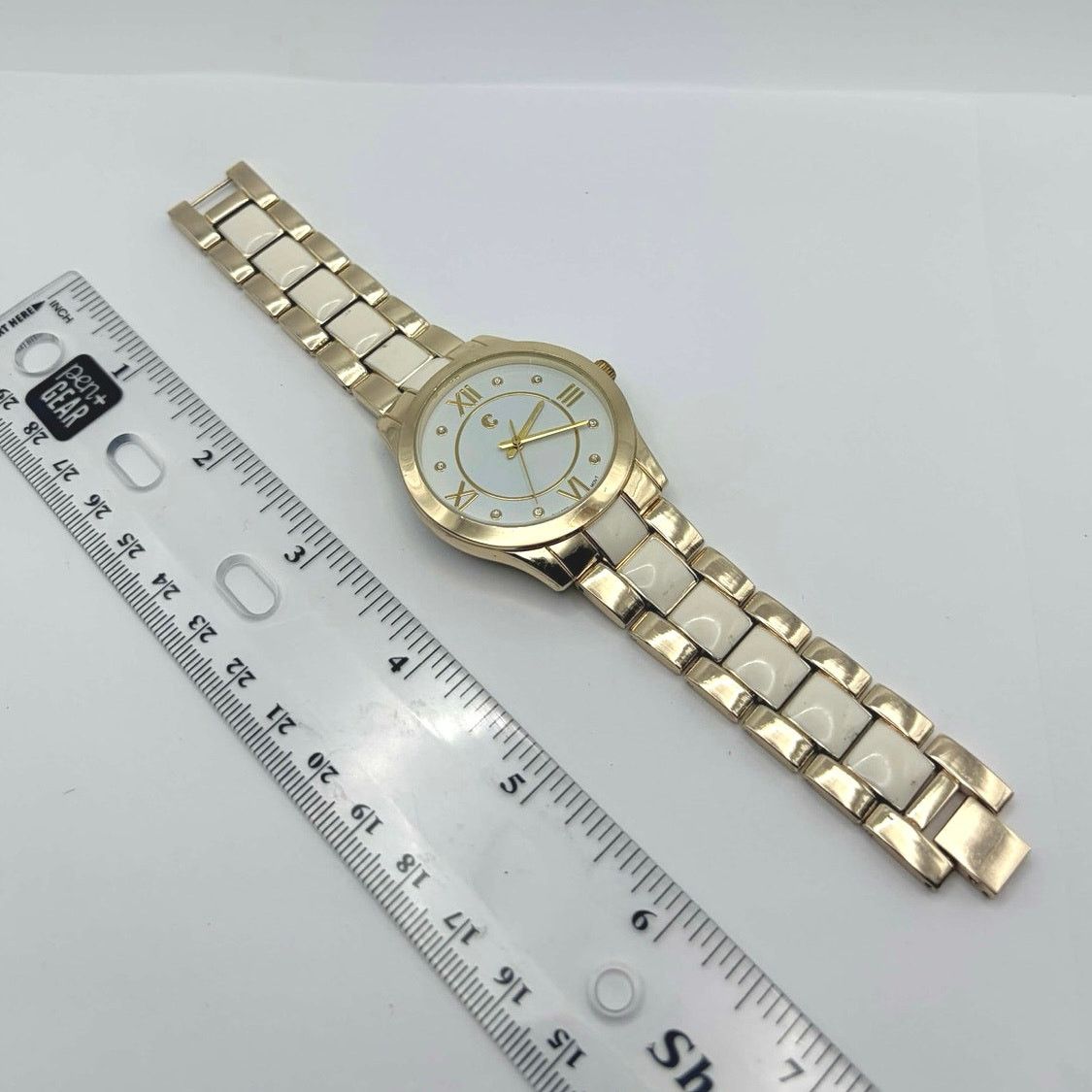 Other Gold & Cream Charming Charlie Men’s Watch Size ONE SIZE - 3 Thumbnail