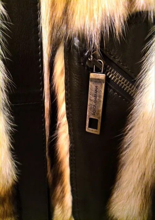 Dolce & Gabbana F/W 2001 RACCOON FUR COAT Size S / US 4 / IT 40 - 4 Thumbnail