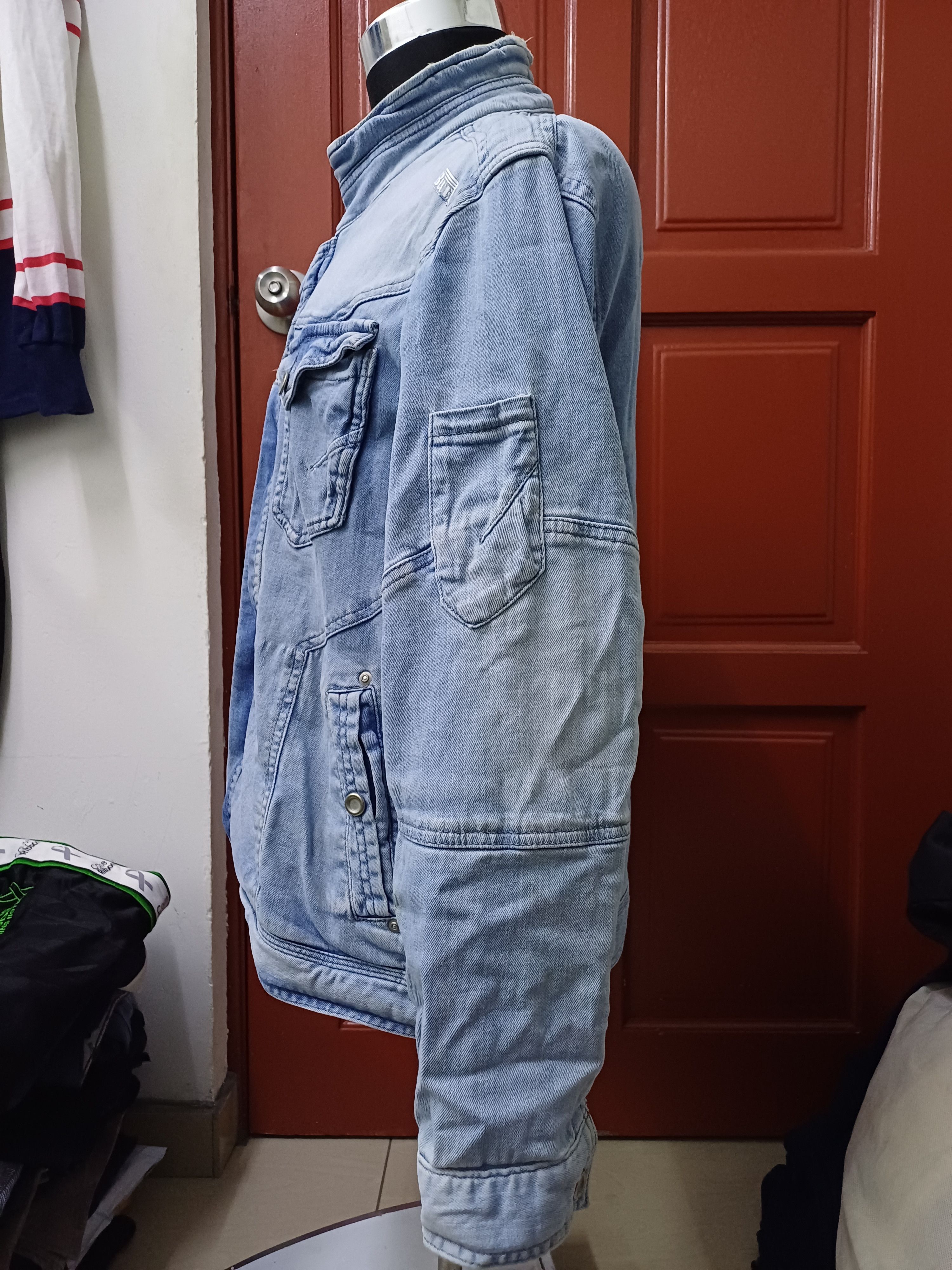 Japanese Brand jacket denim blue b Japanese brand Size US XL / EU 56 / 4 - 3 Thumbnail