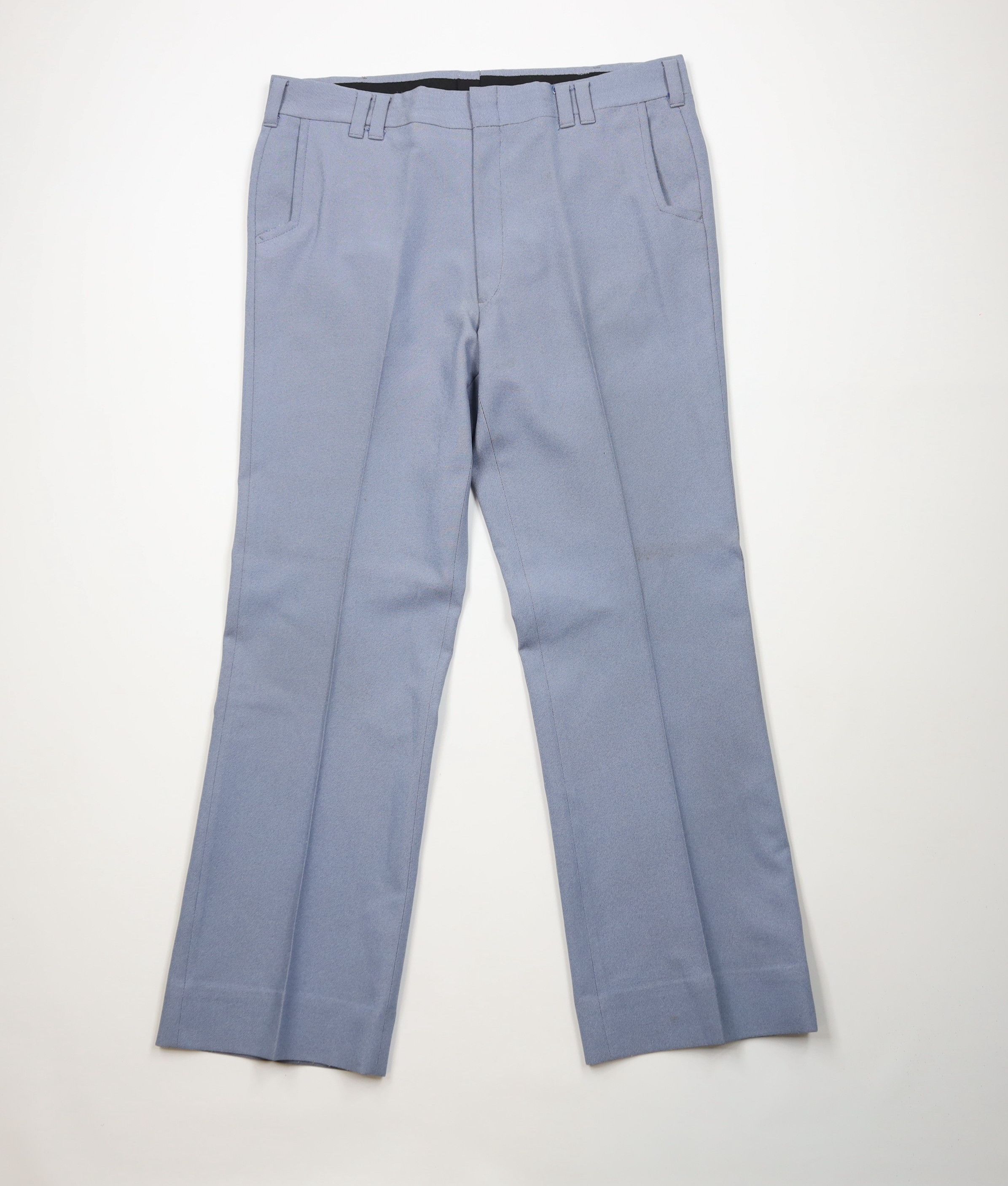 Vintage 70s Streetwear Knit Wide Leg Bell Bottoms Pants USA