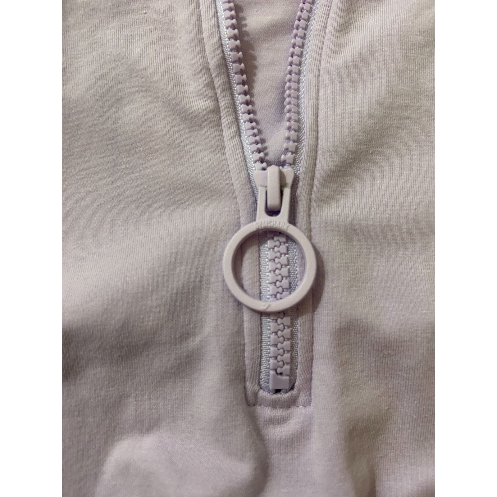 Gymshark Women's AW Gymshark Recess Crop Zip Size Small-Lilac Purple Size 27" / US 4 / IT 40 - 9 Thumbnail