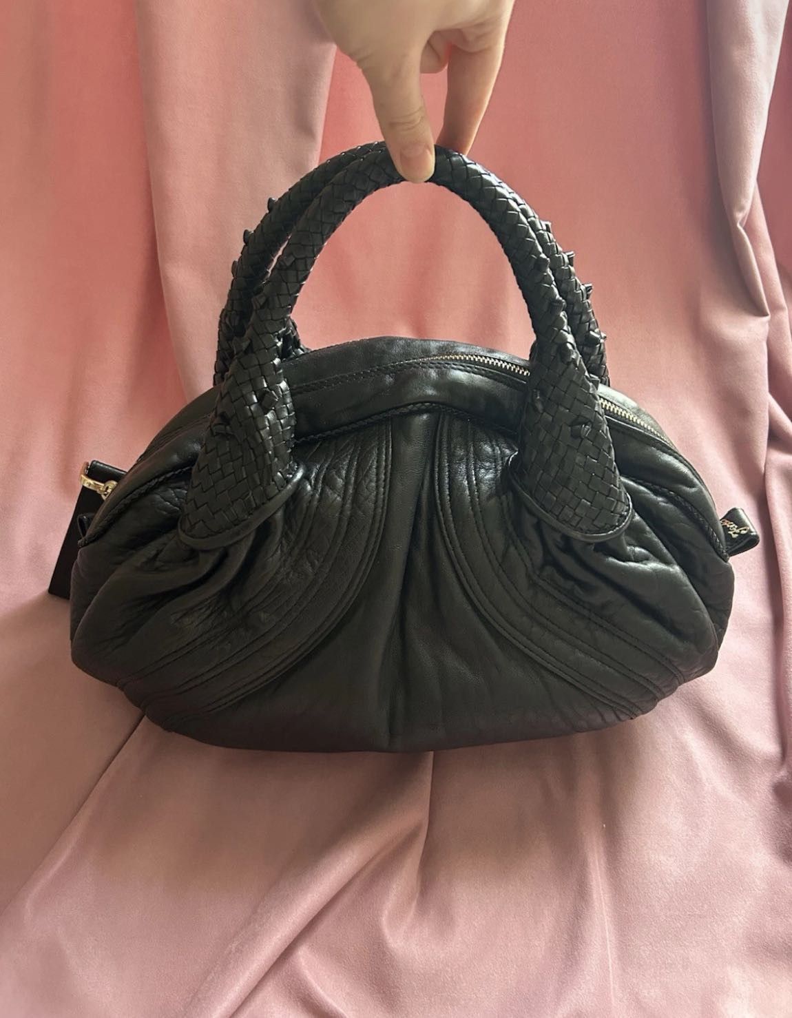 Designer × Fendi fendi spy black handbag 2005 grunge Size ONE SIZE - 1 Thumbnail