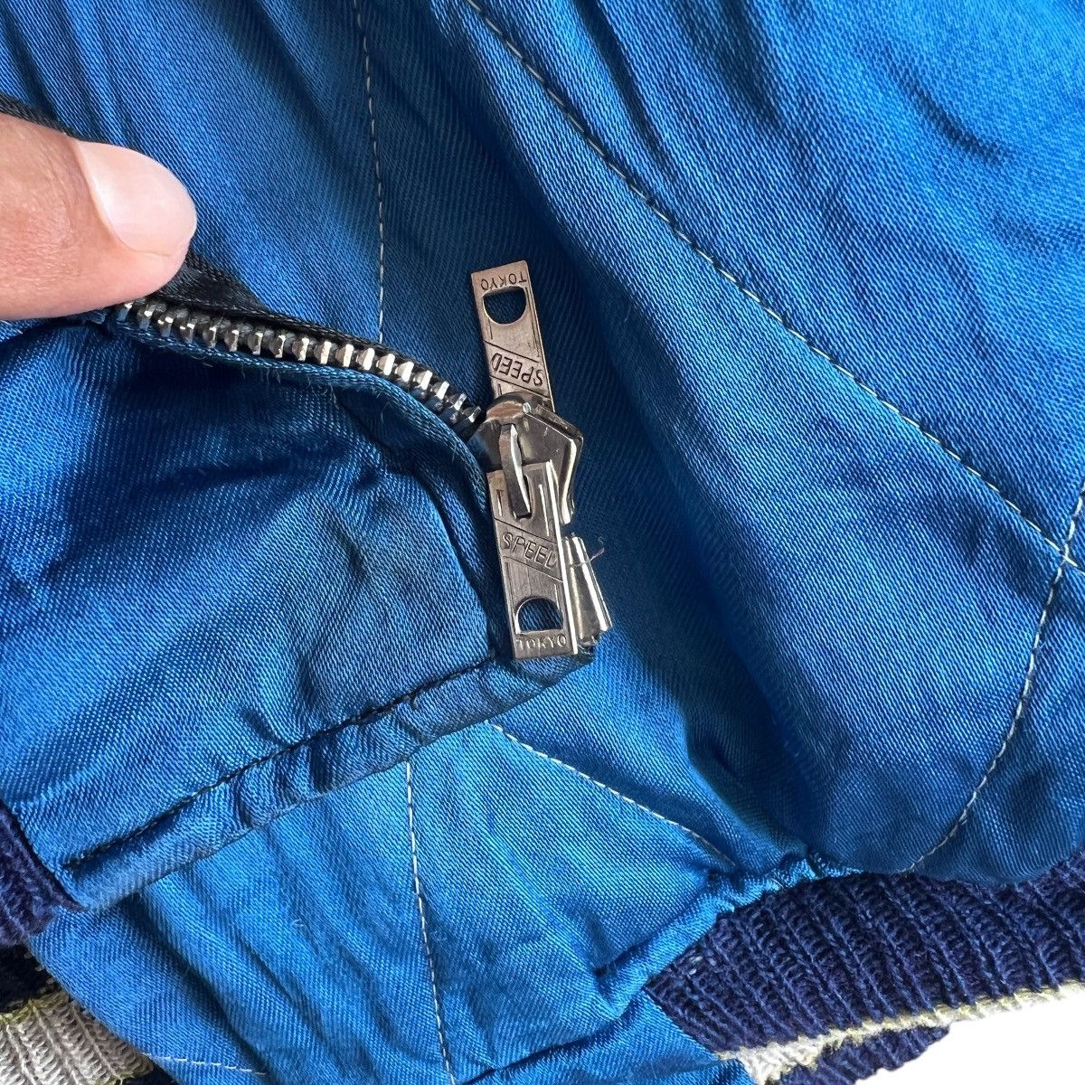 Vintage 🔥 50s WWII SUKAJAN SOUVENIR ANIMAL MOTIVE BOMBER JACKET Size US L / EU 52-54 / 3 - 10 Thumbnail