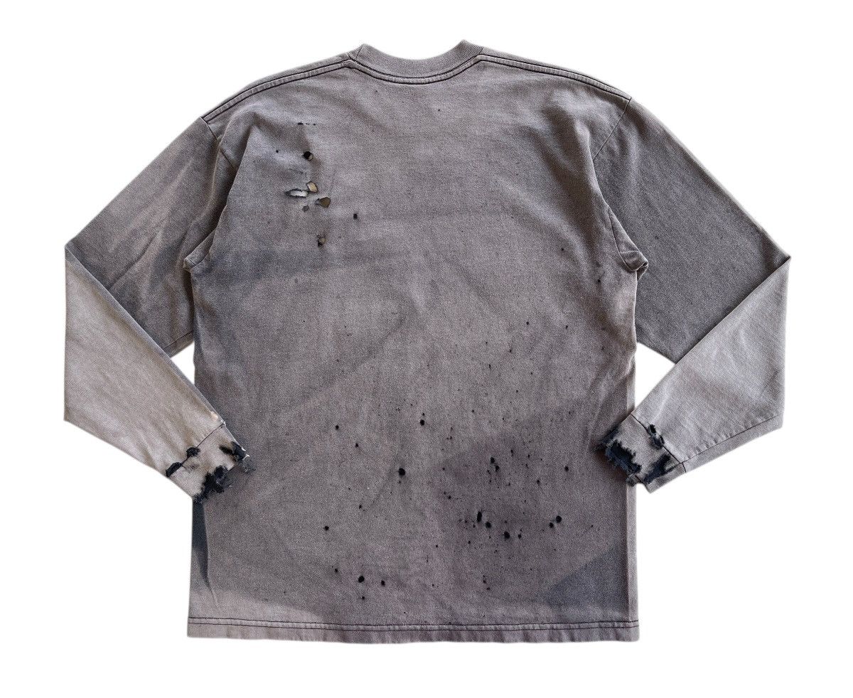 Vintage Destroyed!!! Crazy Distressed Grunge Sunfaded Pro Club Shirt Size US L / EU 52-54 / 3 - 13 Thumbnail