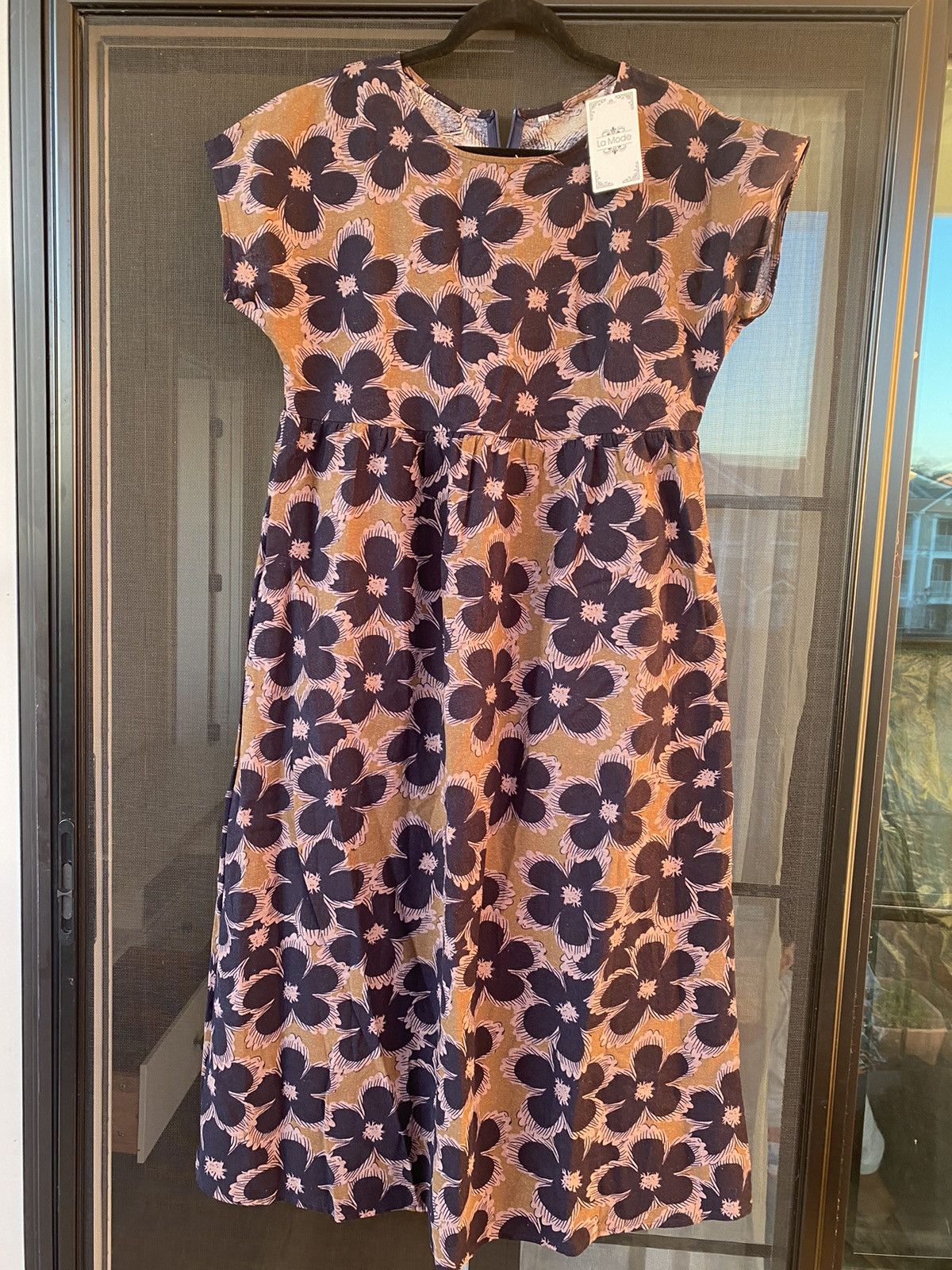 Other Women Summer Casual Printed Beach Floral Dress Short Sleeve Size M / US 6-8 / IT 42-44 - 2 Thumbnail