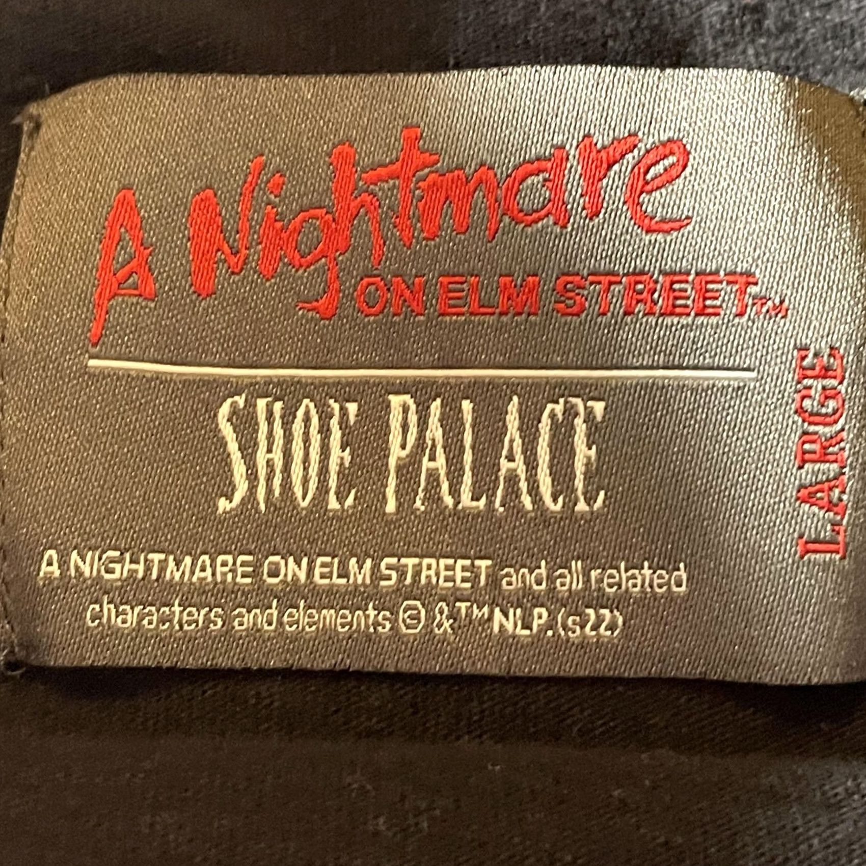 Palace VINTAGE Nightmare On Elm Street Freddy Shirt Mens Large Black Long Sleeve Shoe Palace Size US L / EU 52-54 / 3 - 6 Thumbnail