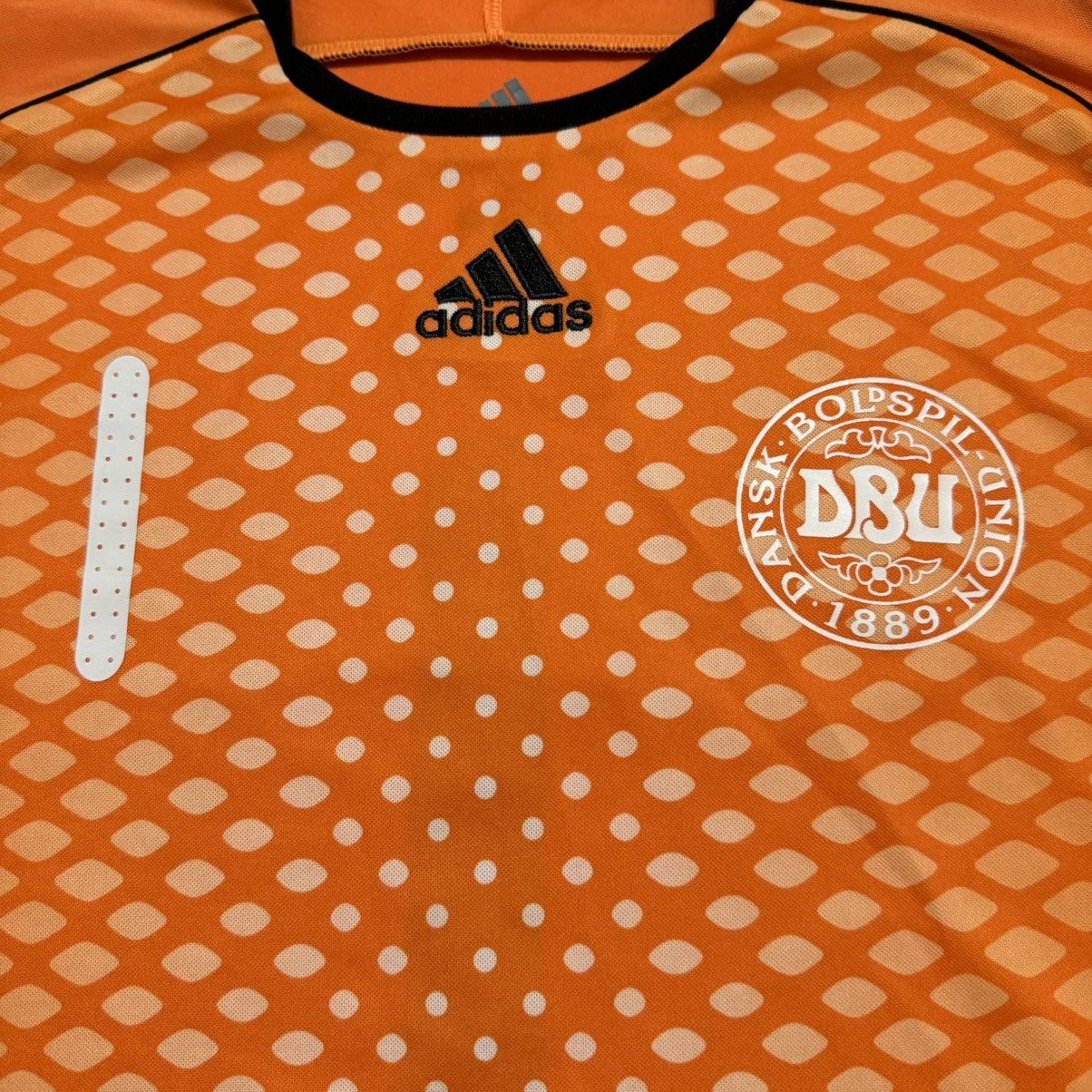 Adidas Adidas Climalite 2008 Orange Men's Soccer Goalkeeper Jersey Size US XL / EU 56 / 4 - 7 Thumbnail