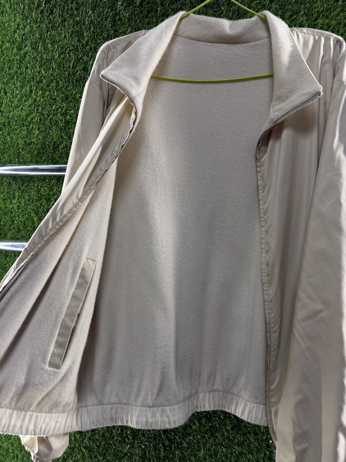 Loro Piana Loro Piana Reversible Bomber Jacket Nylon /Cashmere Vintage Size US L / EU 52-54 / 3 - 9 Thumbnail
