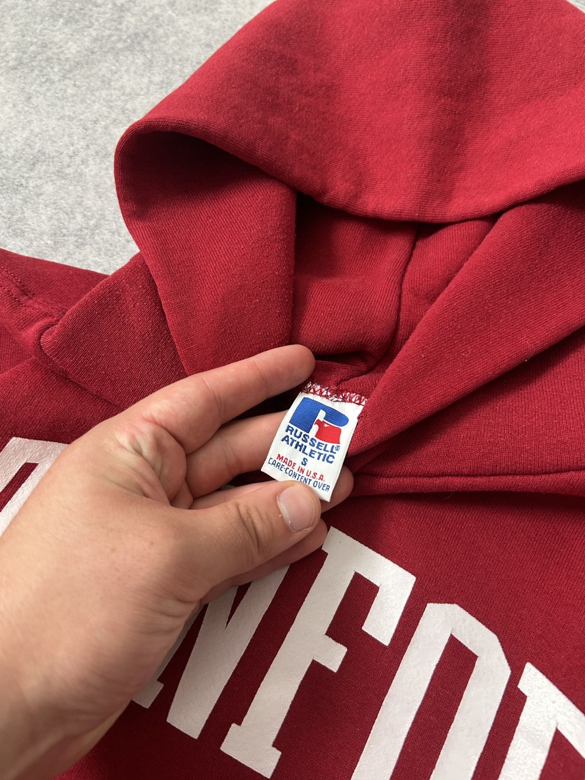 Russell Athletic Vintage Russell Athletic Stanford vintage red hoodies Size US S / EU 44-46 / 1 - 4 Thumbnail