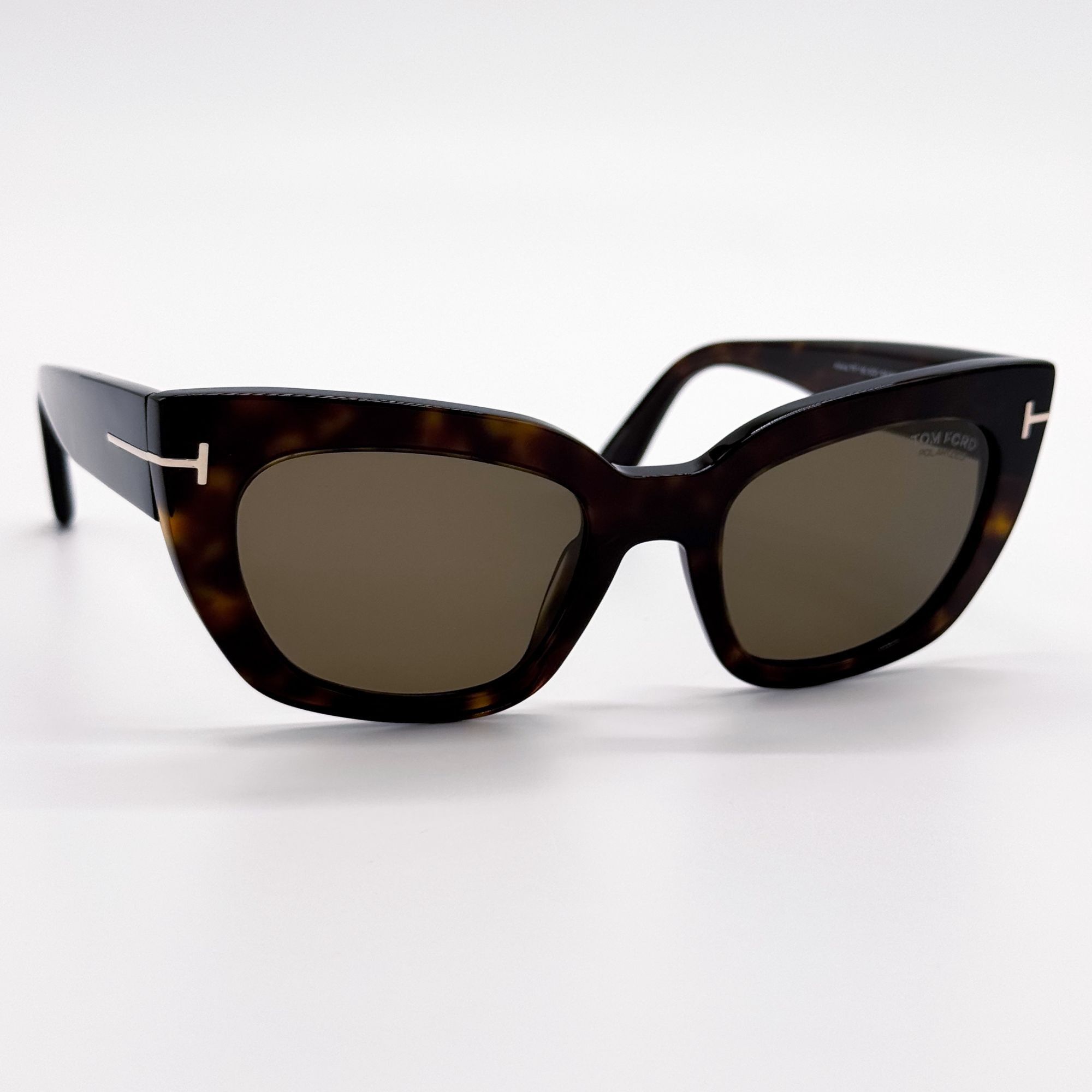 Tom Ford NEW TOM FORD SUNGLASSES ATHENA TF1190 52H POLARIZED HAVANA Size ONE SIZE - 5 Thumbnail