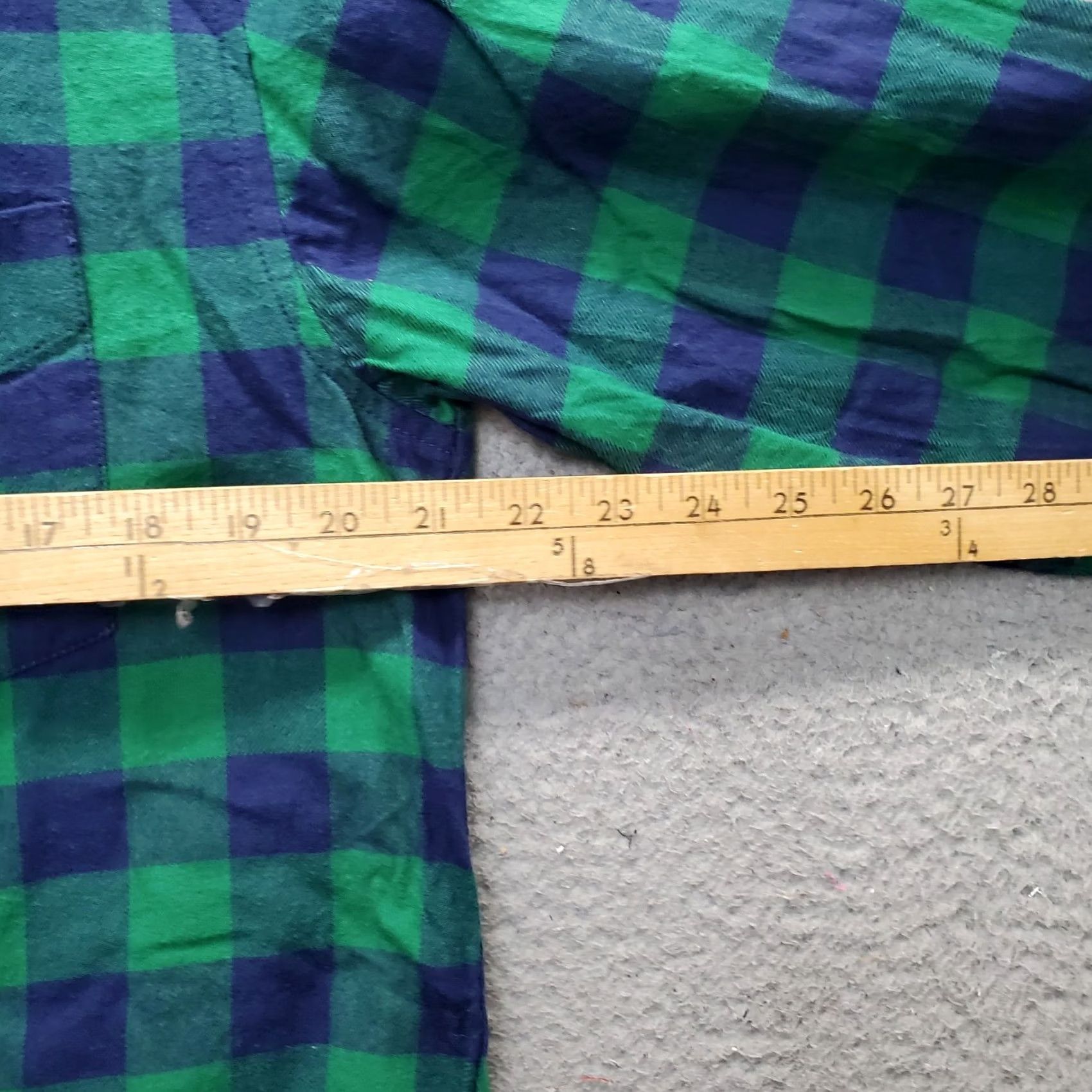 Vintage Hanna Andersson Flannel Shirt Mens M Multi Checkered Pocket Details Button Up Size US M / EU 48-50 / 2 - 3 Thumbnail