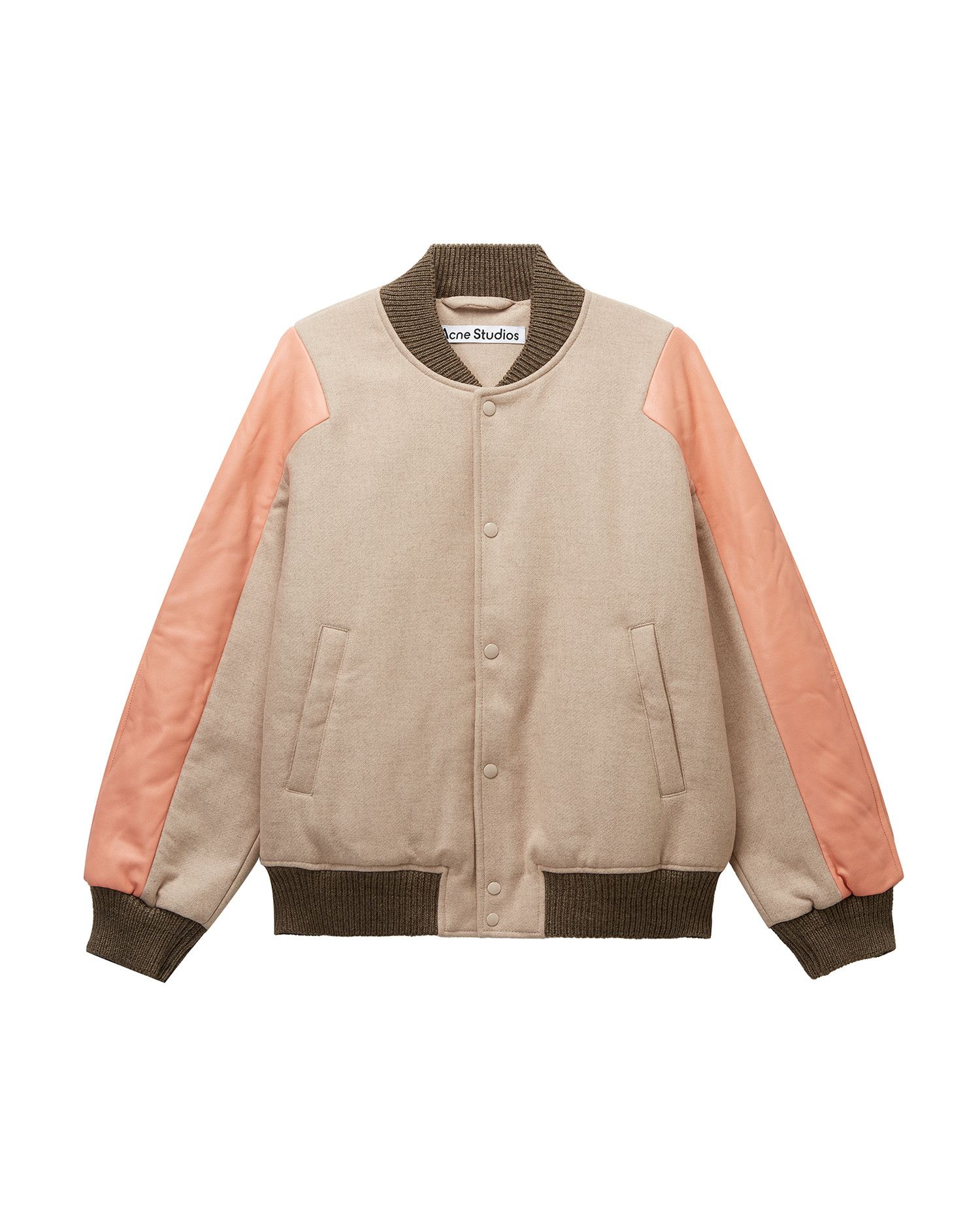 Acne Studios Acne Studios Spliced Design Stick Ball Jacket Size US M / EU 48-50 / 2 - 1 Thumbnail