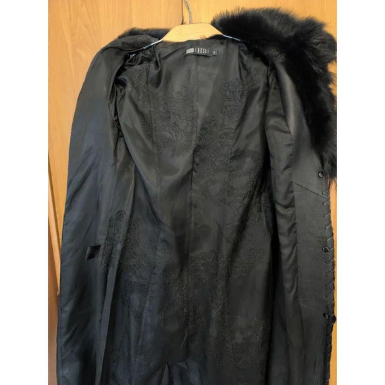 Other Black leather sherling coat sz M Size M / US 6-8 / IT 42-44 - 3 Thumbnail