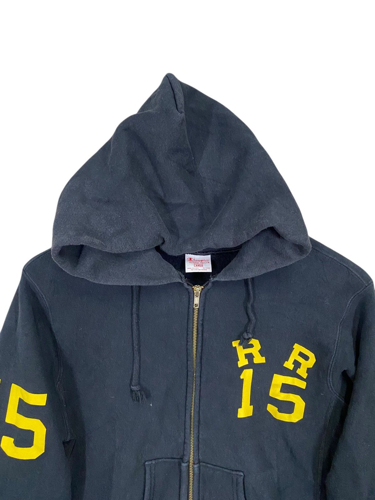 Champion × Vintage Vintage champion reverse weave warnup RR15 hoodie zipper Size US L / EU 52-54 / 3 - 3 Thumbnail