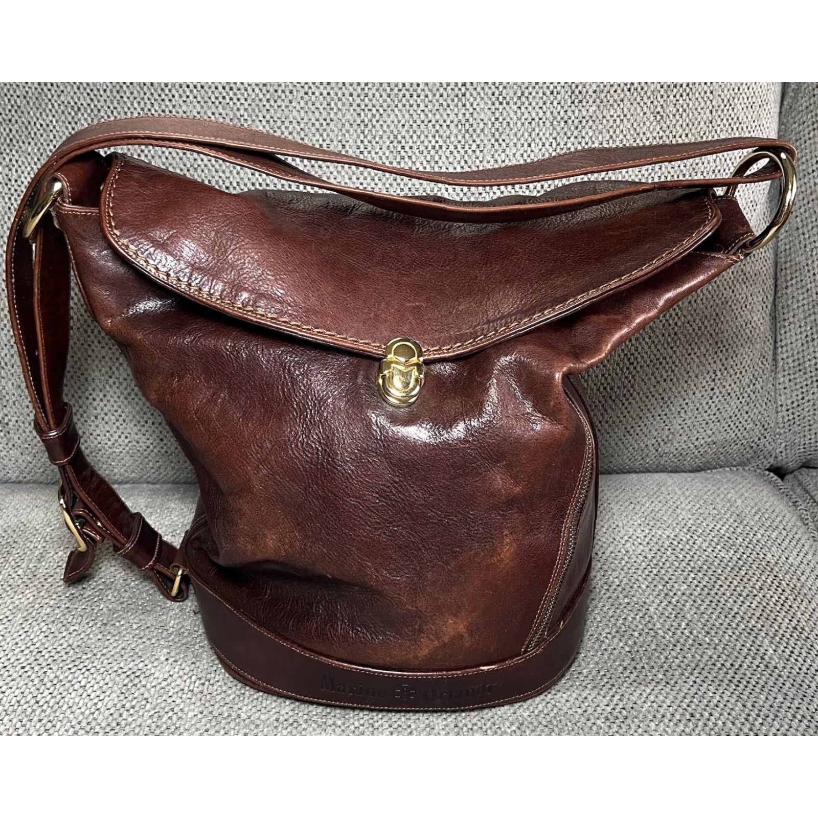 Vintage Marino Orlandi Bag Convertible Sling Purse Shoulder Bag Size ONE SIZE - 2 Thumbnail