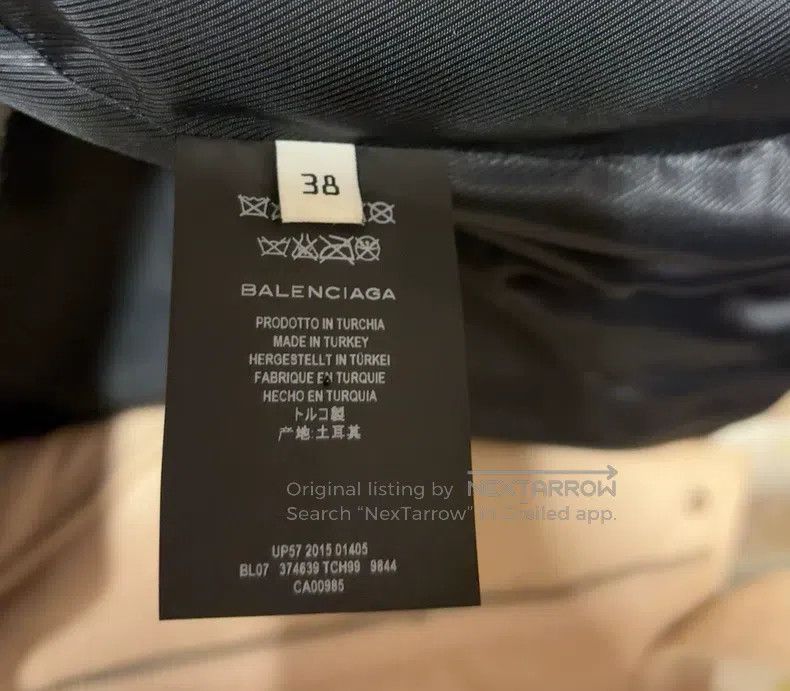 Balenciaga Balenciaga Classic Biker Leather Jacket Size XS / US 0-2 / IT 36-38 - 4 Thumbnail