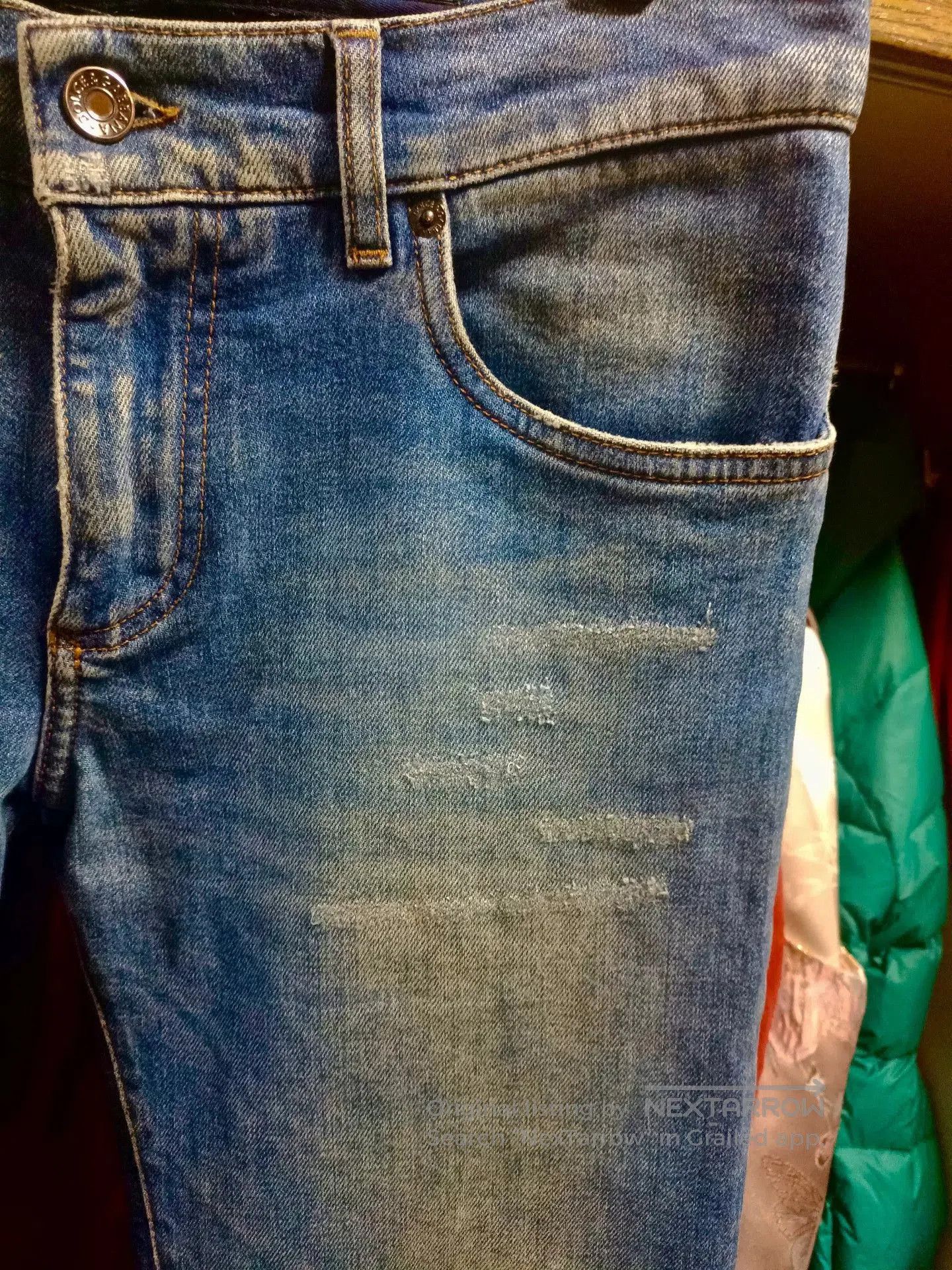 Dolce & Gabbana Dolce & Gabbana DG Crown Jeans. Size US 32 / EU 48 - 4 Thumbnail