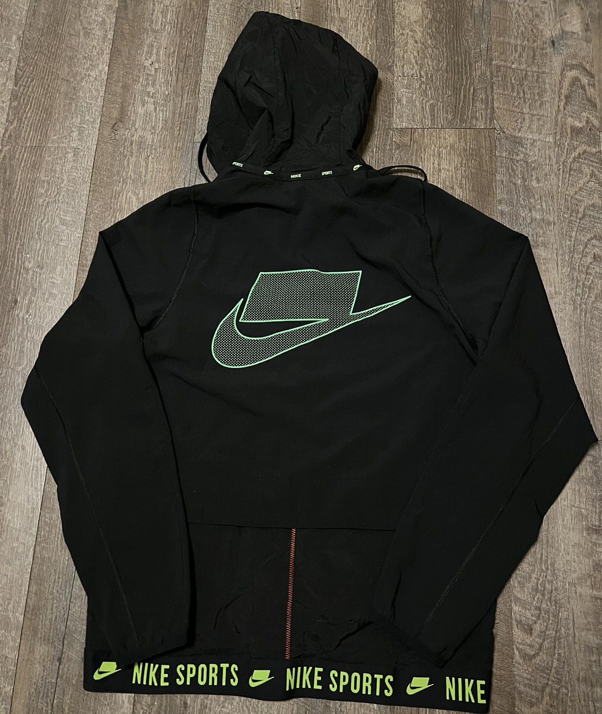 Nike NIKE SPORT Flex Clash Blank Logo Running Jacket size Medium Size US M / EU 48-50 / 2 - 2 Thumbnail