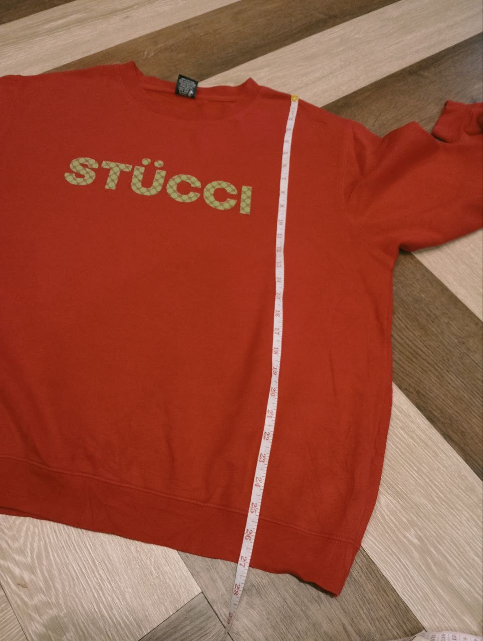 Stussy VINTAGE STUSSY STUCCI MONOGRAM OVERSIZED SEEATSHIRT Size US M / EU 48-50 / 2 - 11 Thumbnail