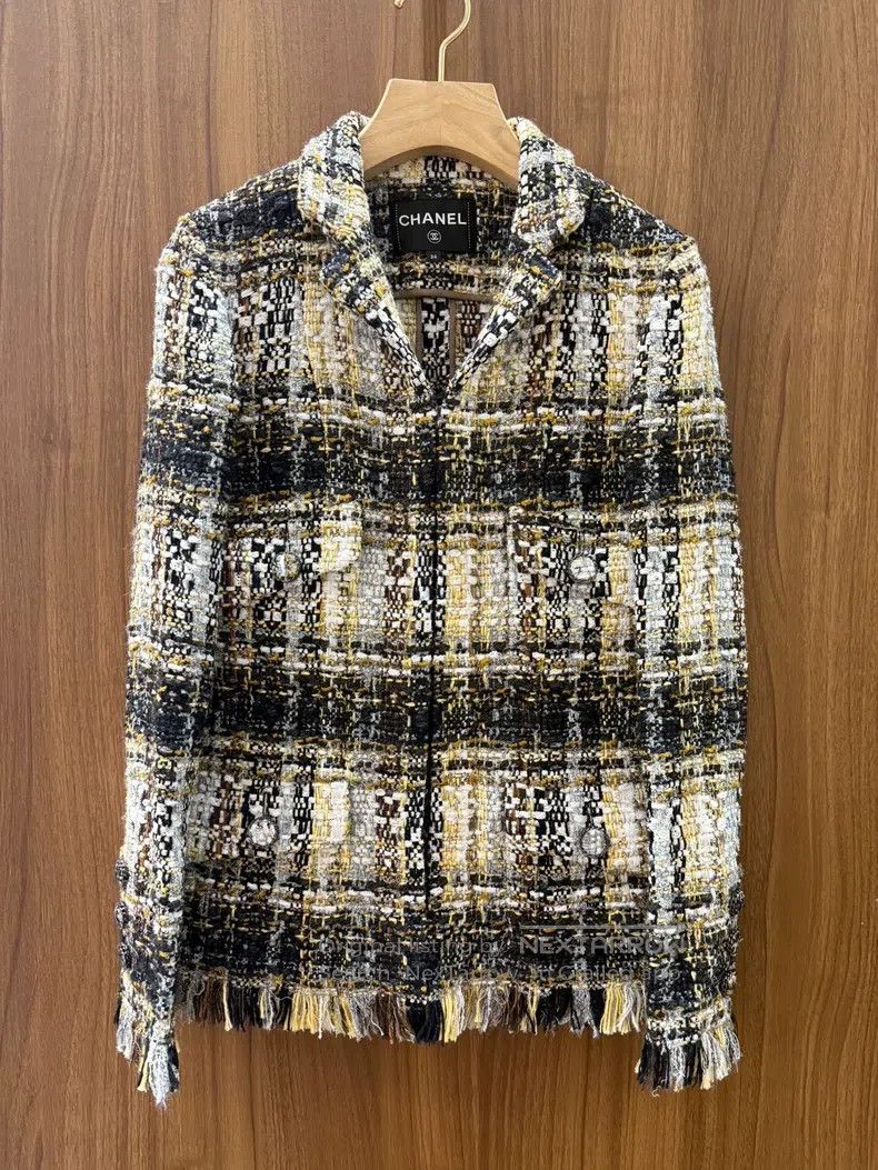 Chanel Chanel Classic tweed coat Size XXS / US 00 / IT 34 - 1 Thumbnail