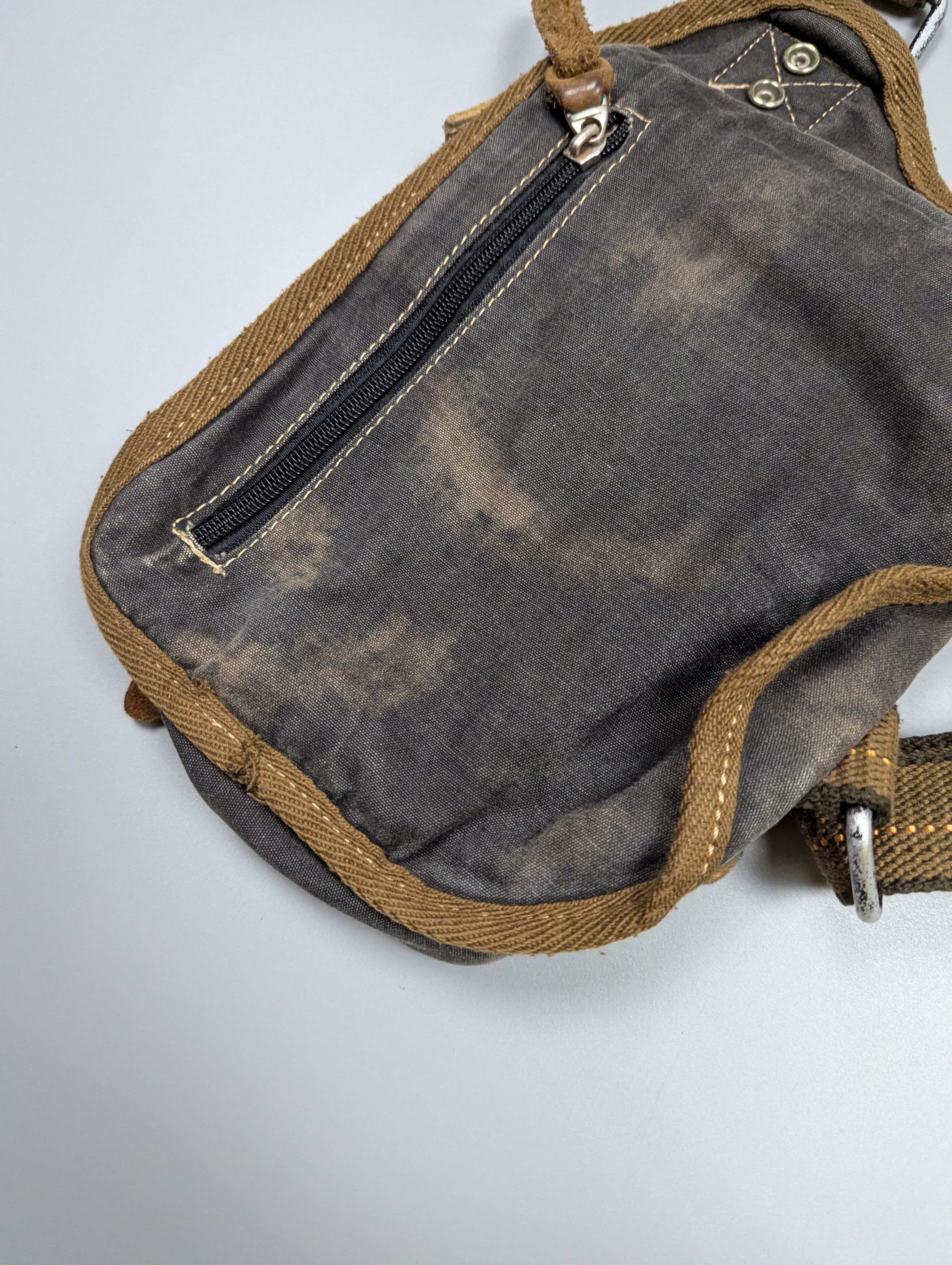 Vintage Toscanino VTG Italy Y2K Distressed Denim Crossbody Size ONE SIZE - 14 Thumbnail
