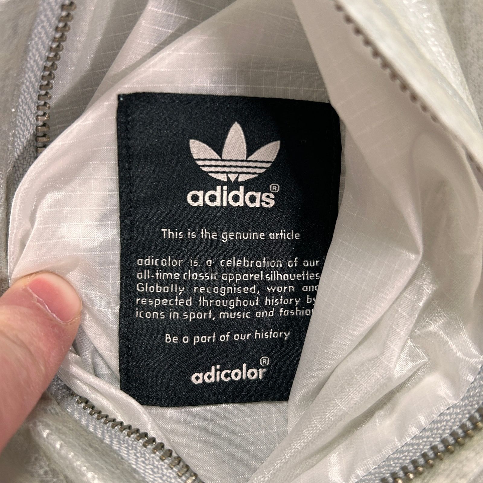 Adidas Adidas Originals Adicolor Lux Colorado reflective jacket M/S Size US S / EU 44-46 / 1 - 5 Thumbnail