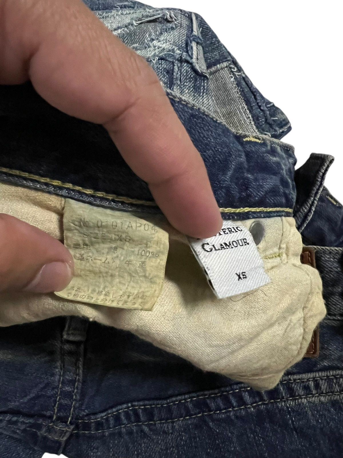 Hysteric Glamour Vintage Hysteric Glamour Hagi Short Jean Size 28" / US 6 / IT 42 - 21 Thumbnail