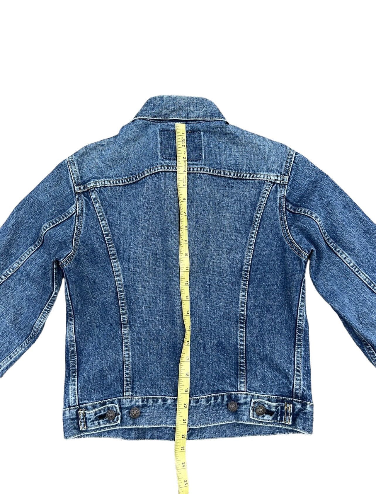Levi's Vintage Clothing VTG 1996 LVC Levi’s 557 Big E Fade Denim Trucker Jacket Size US S / EU 44-46 / 1 - 5 Thumbnail