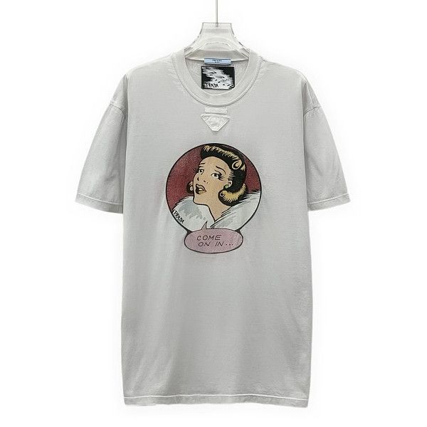 Prada Prada Snow White Print T-Shirt Size M Size M / US 6-8 / IT 42-44 - 1 Thumbnail