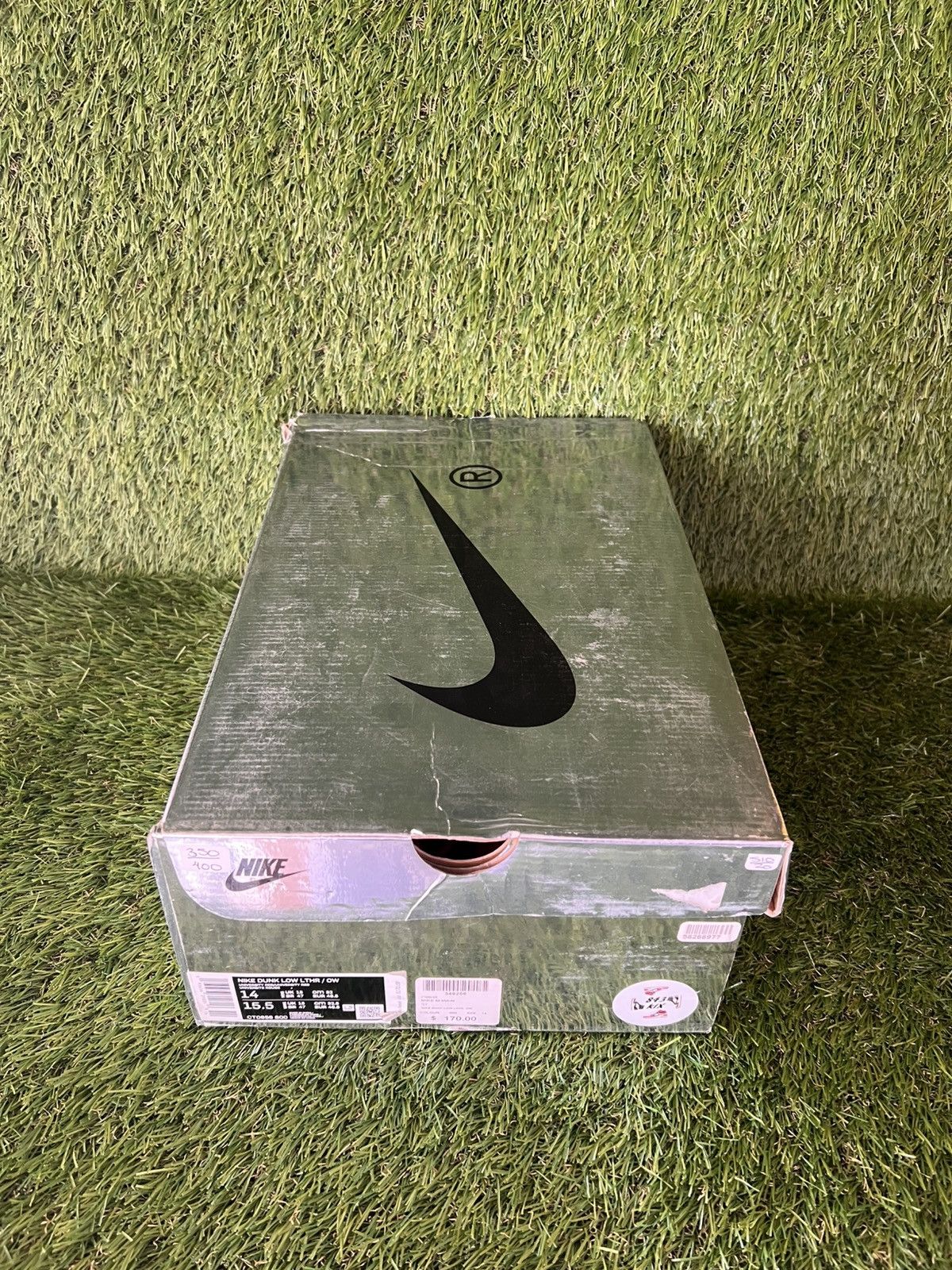 Nike × Off-White Nike Dunk Low Off-White University Red Size US 14 / EU 47 - 14 Thumbnail