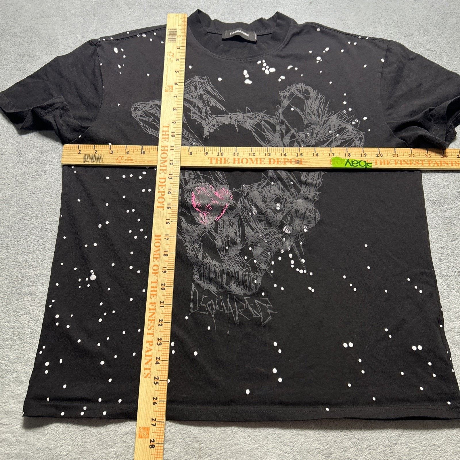 Dsquared2 Dsquared2 Skull Bunny Ears Shirt US Medium Made in Italy XL Size US M / EU 48-50 / 2 - 6 Thumbnail