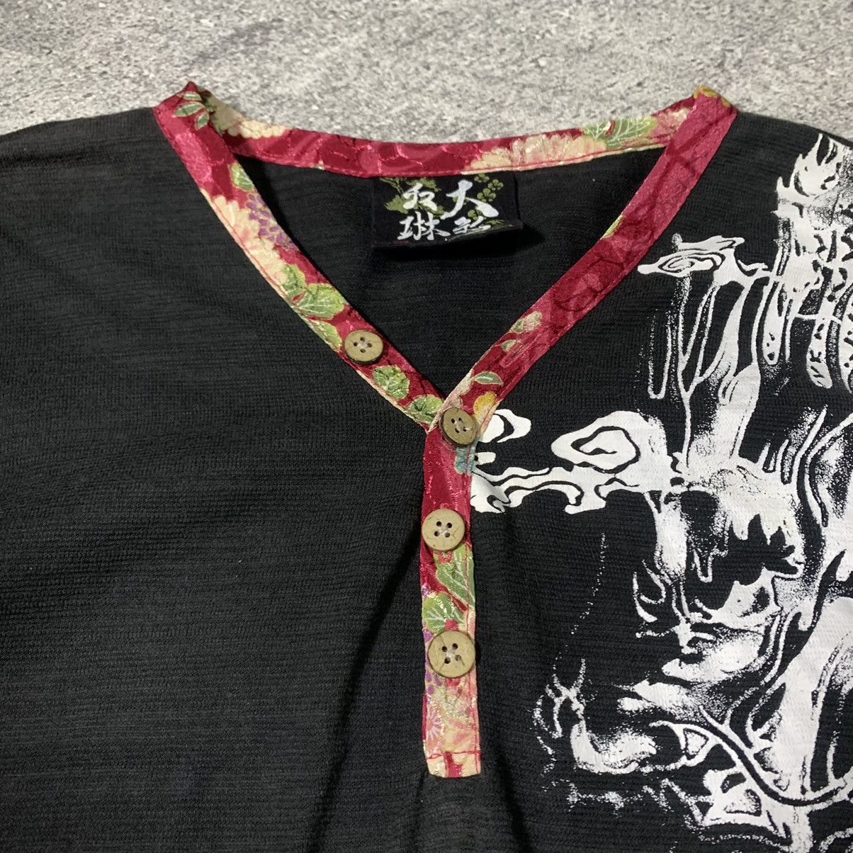 Japanese Brand 🐉JAPANESE TRADITIONAL DRAGON LONG SLEEVE SUKAJAN STYLE🐉 Size US L / EU 52-54 / 3 - 7 Thumbnail