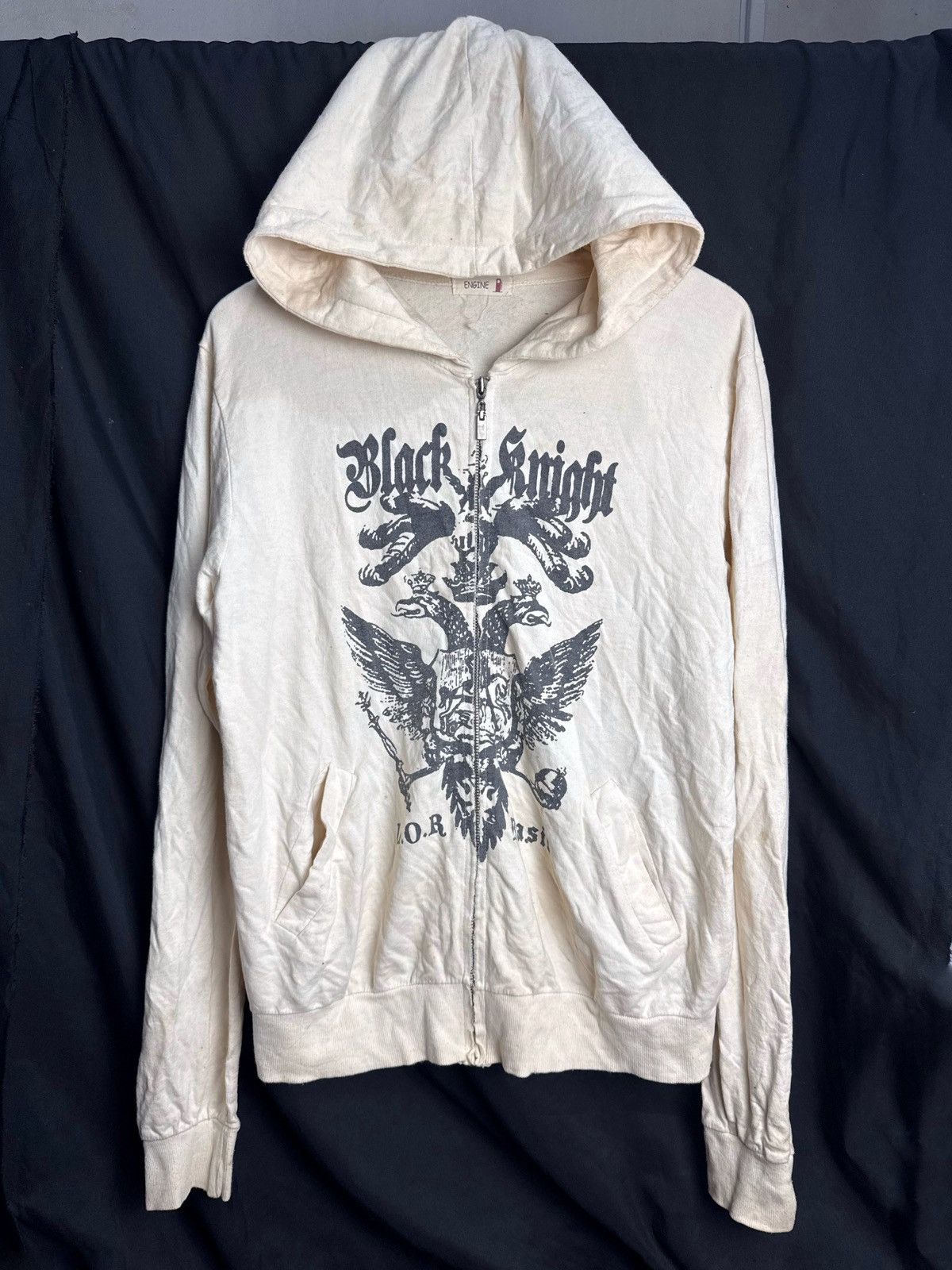 Le Grande Bleu (L.G.B.) Japanese LGB Styled Hoodie Engine Poem Size US M / EU 48-50 / 2 - 1 Thumbnail