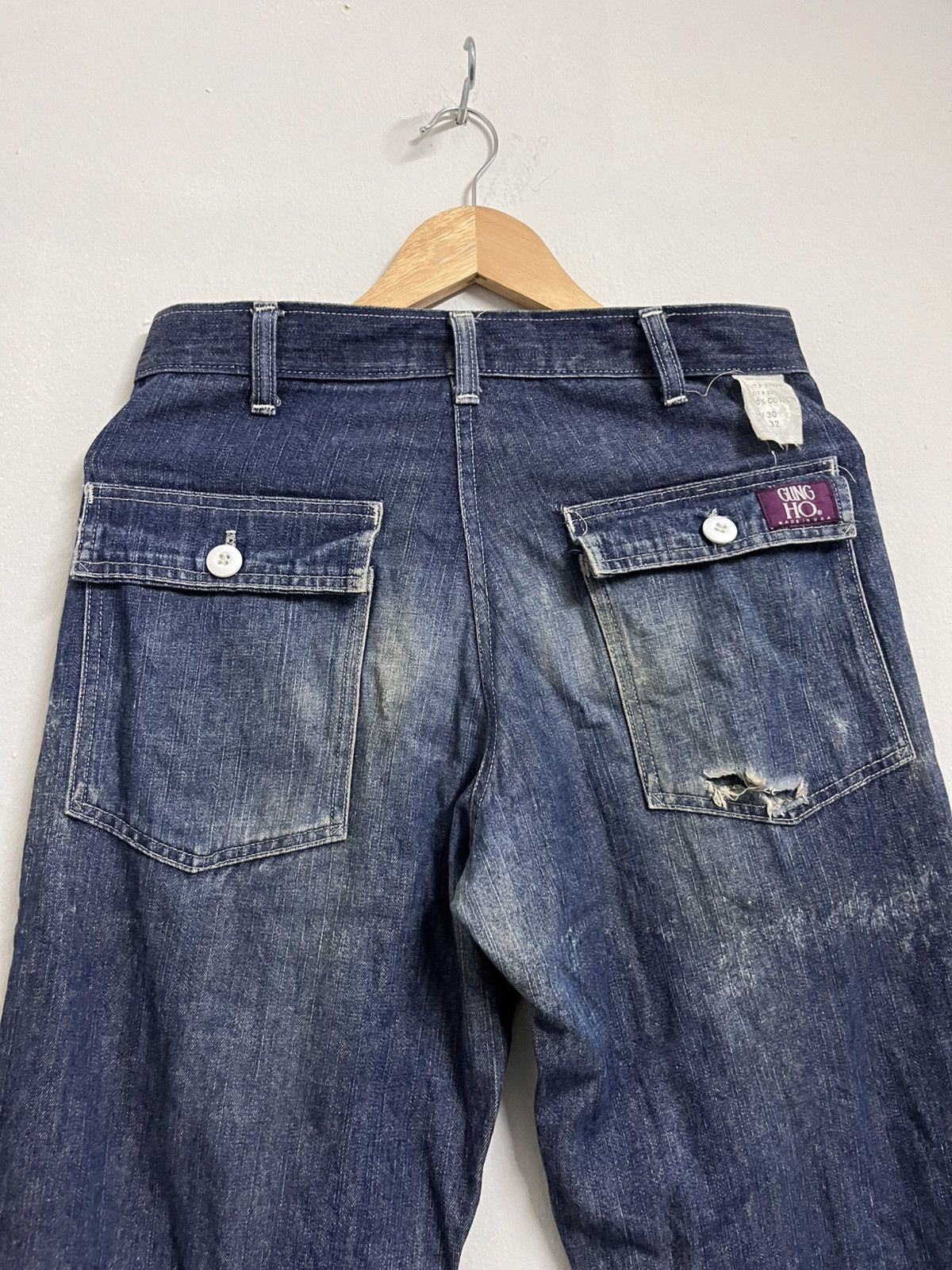 Full Count & Co. 💥Gung Ho Carpenter Workwear Jeans Size US 30 / EU 46 - 13 Thumbnail