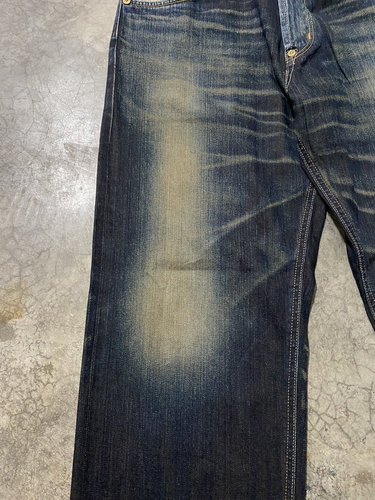 Lee Baggy Jeans Vintage Lee Cowboy Mud Rusty Denim @312 Size US 31 - 12 Thumbnail